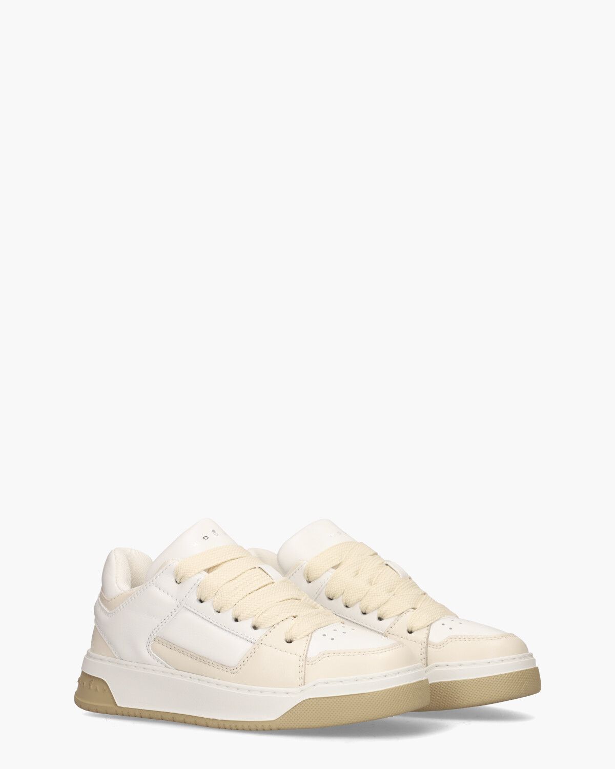 Chamallow Wit/Roomwit Damessneakers 