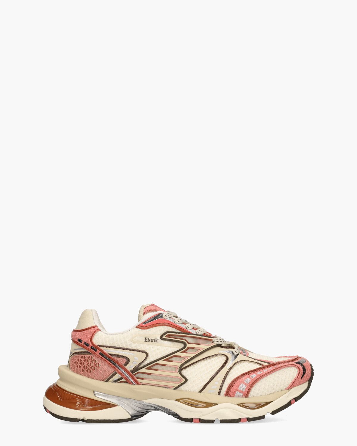 Kendari Venus Off-White/Roze Damessneakers