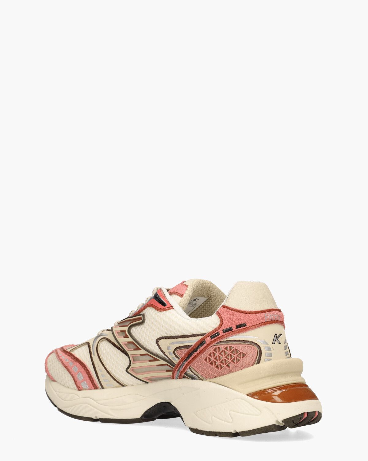 Kendari Venus Off-White/Roze Damessneakers