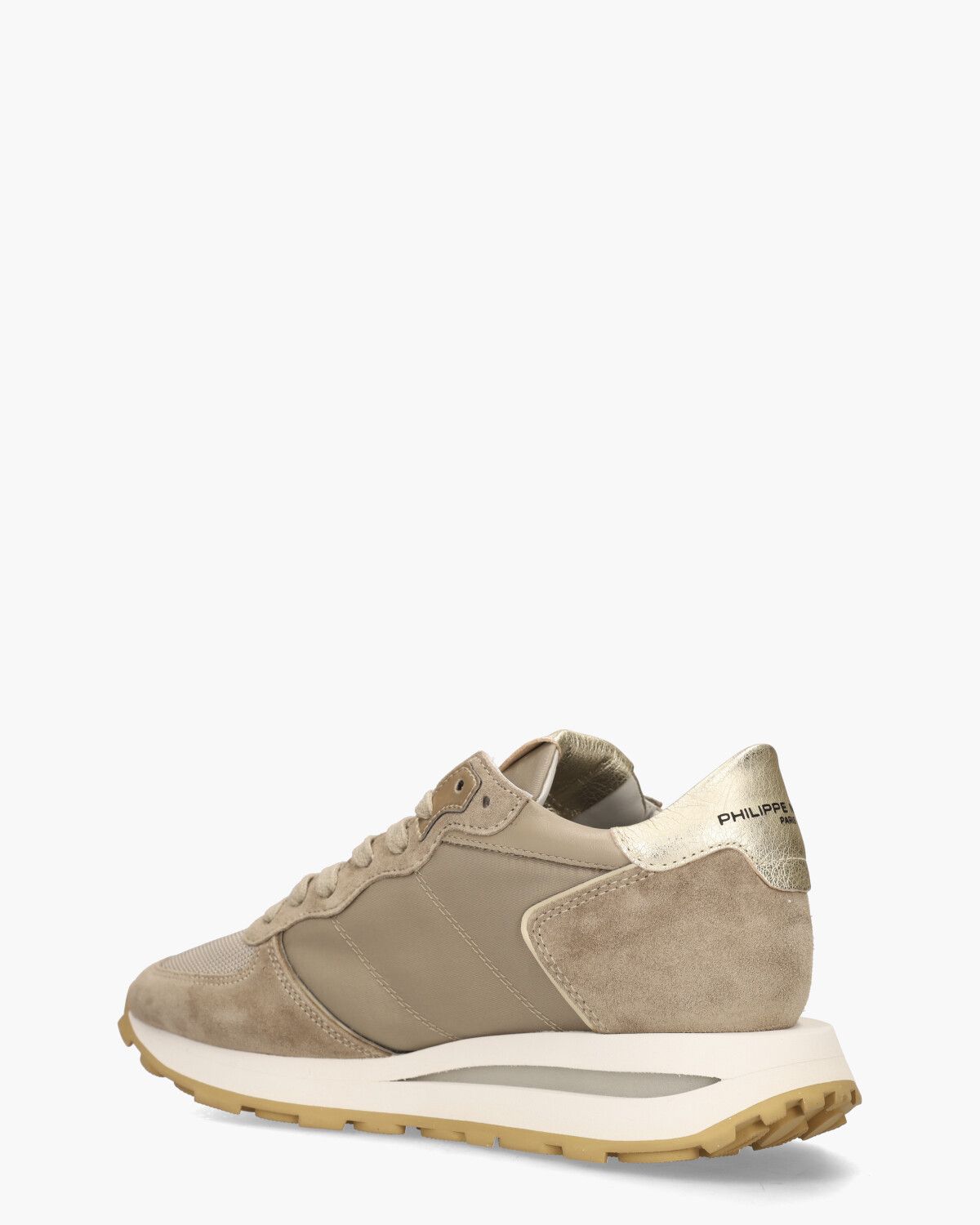 Tropez Haute Beige/Goud Damessneakers 