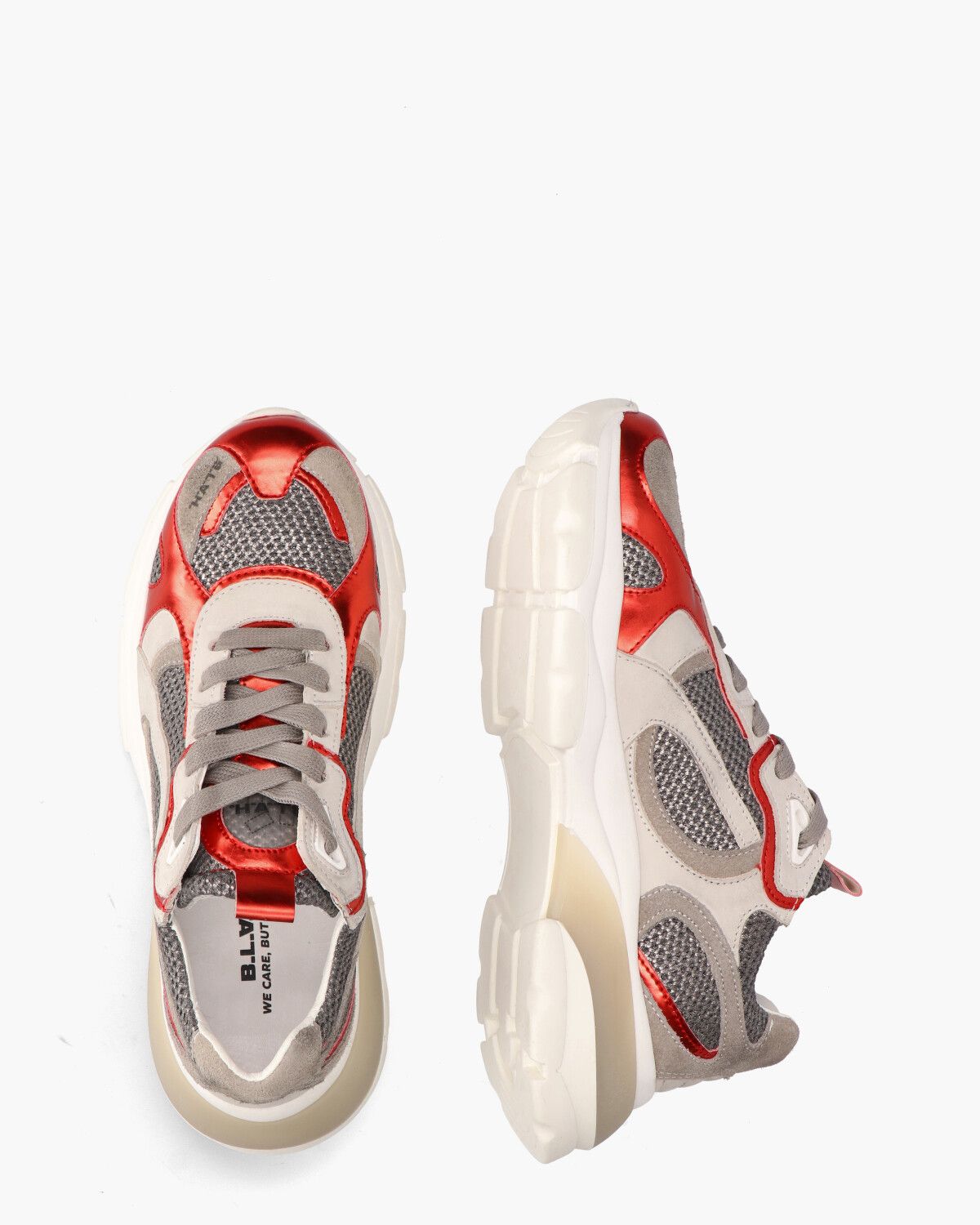 Muriel Off-White/Multicolor Damessneakers