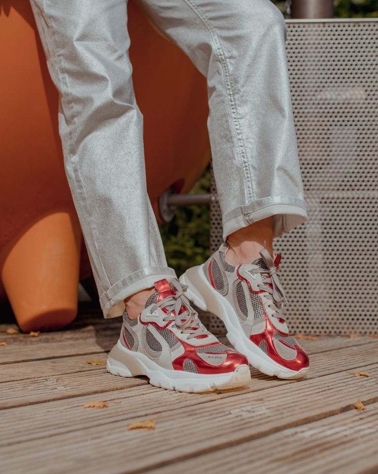 Muriel Off-White/Multicolor Damessneakers