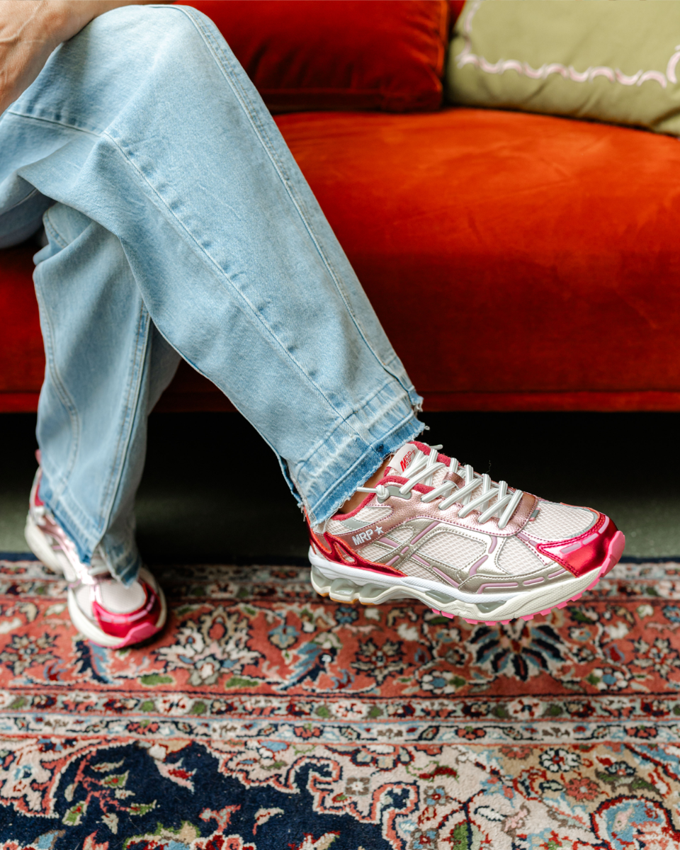 MRP01 Off-White/Roze Damessneakers