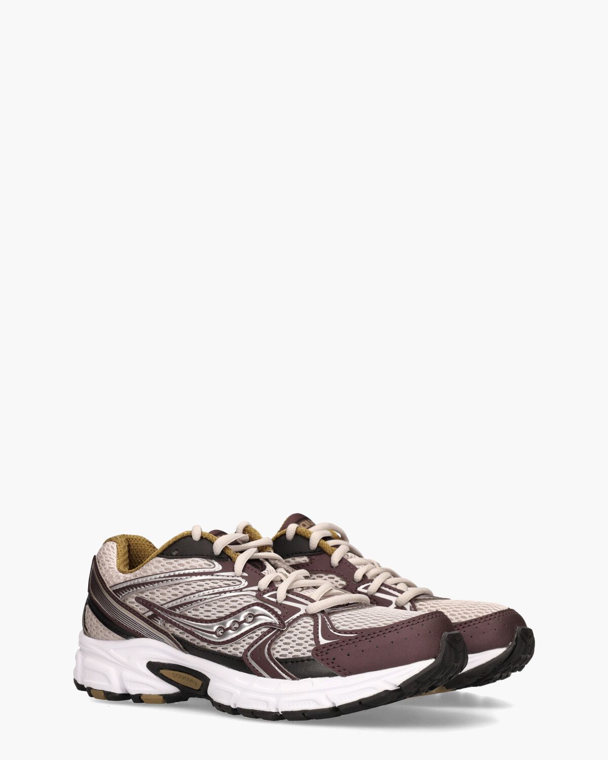 Ride Millennium Off-White/Bordeauxrood Damessneakers