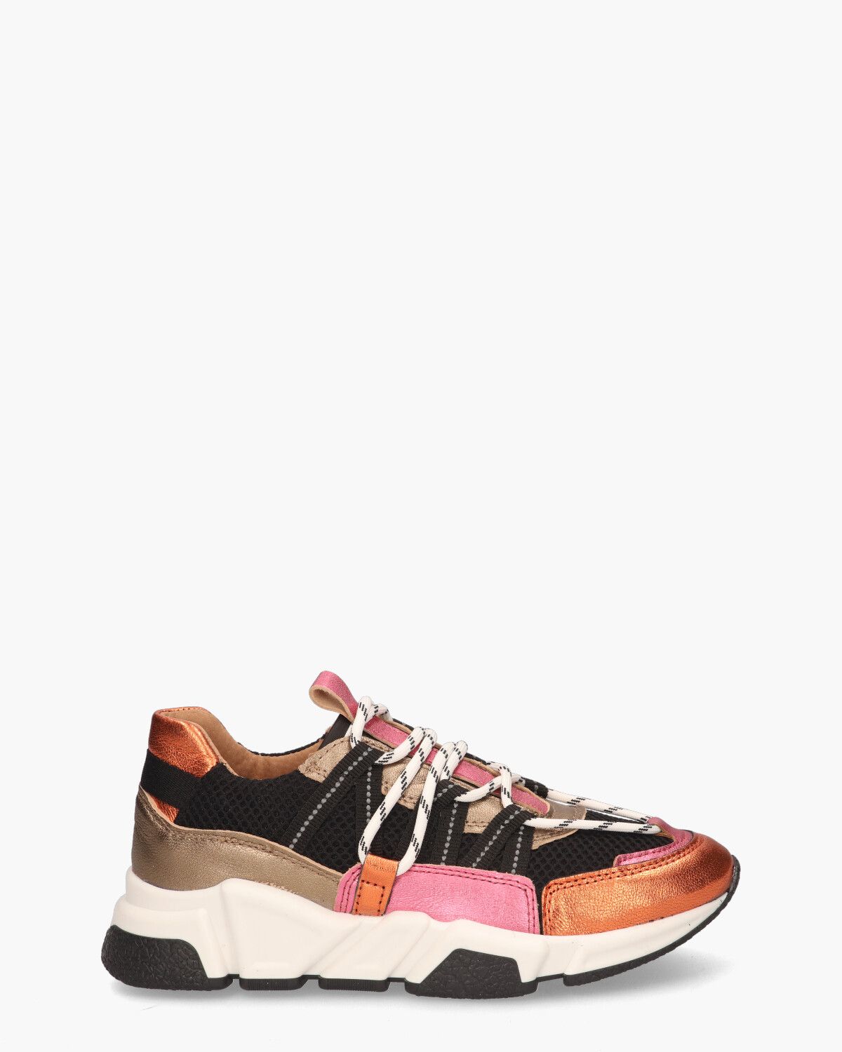 Los Angeles Zwart/Multicolor Damessneakers
