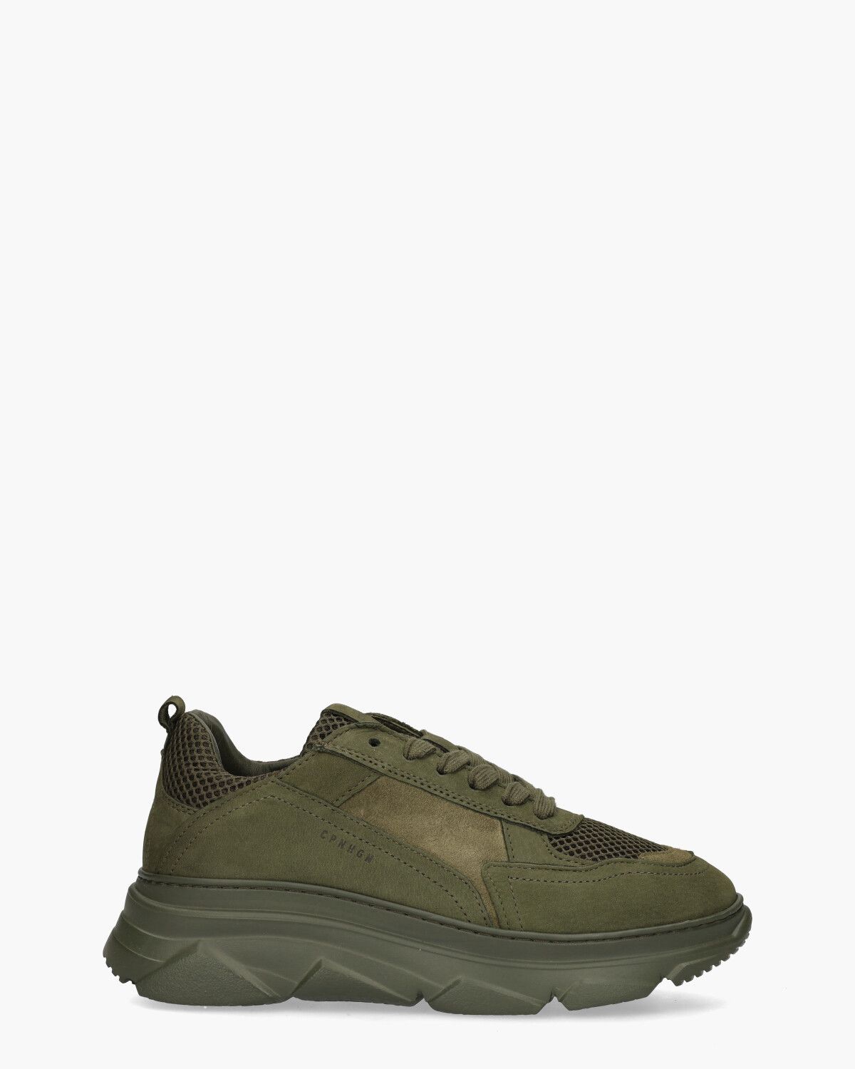CPH40 Material Mix Groen Damessneakers