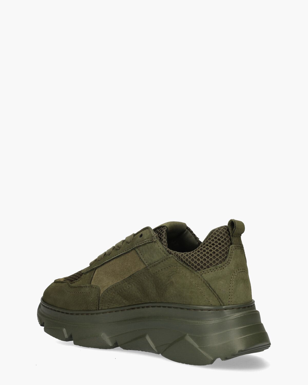 CPH40 Material Mix Groen Damessneakers