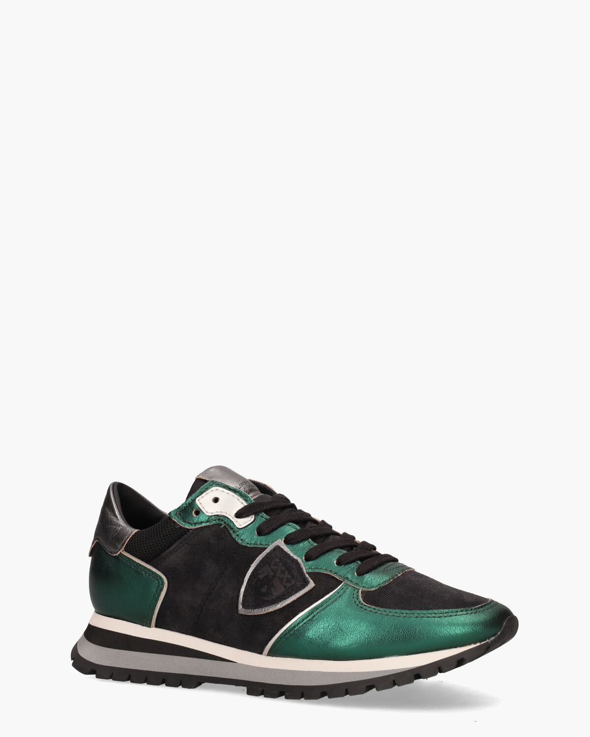 Philippe Model Tropez X Mondial Groen Zwart Damessneakers Van Arendonk