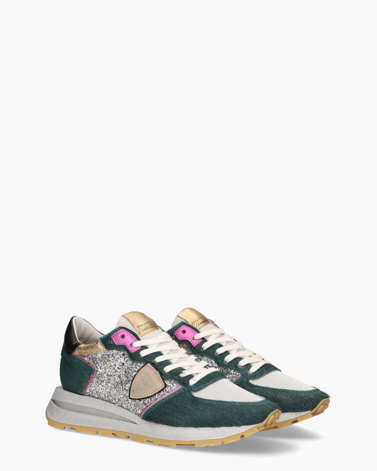 Tropez Haute Groen/Multicolor Damessneakers