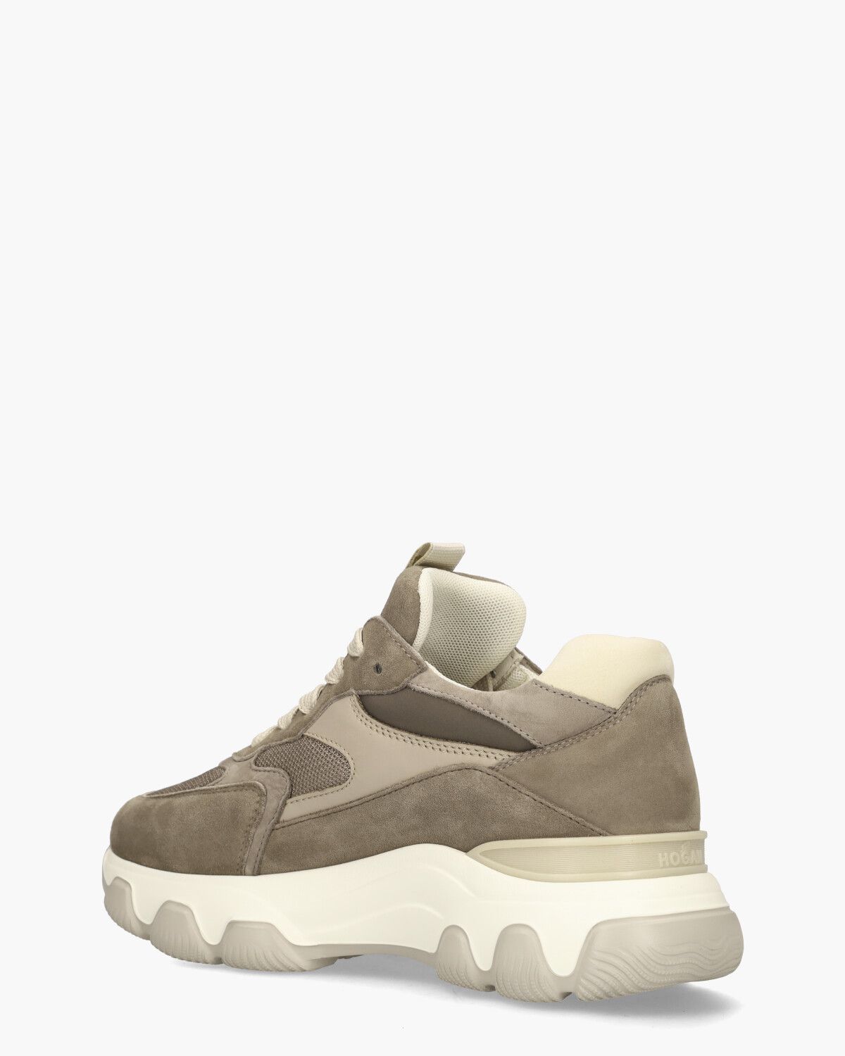 Hyperactive Bruin/Beige Damessneakers