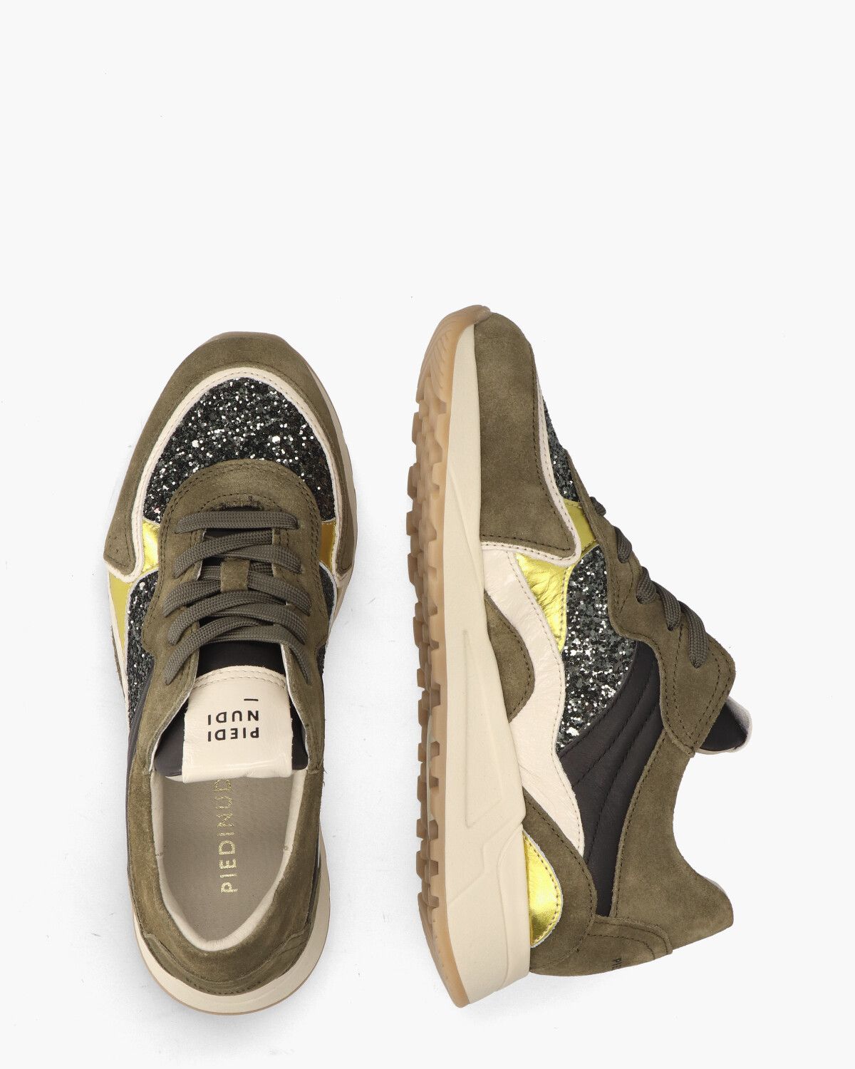 2507-11.18 Groen Damessneakers