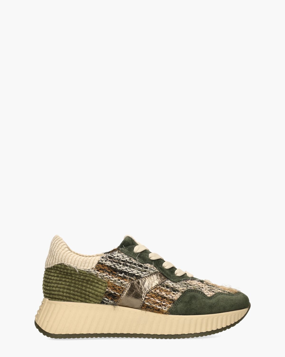 Alana Groen/Multi Damessneakers