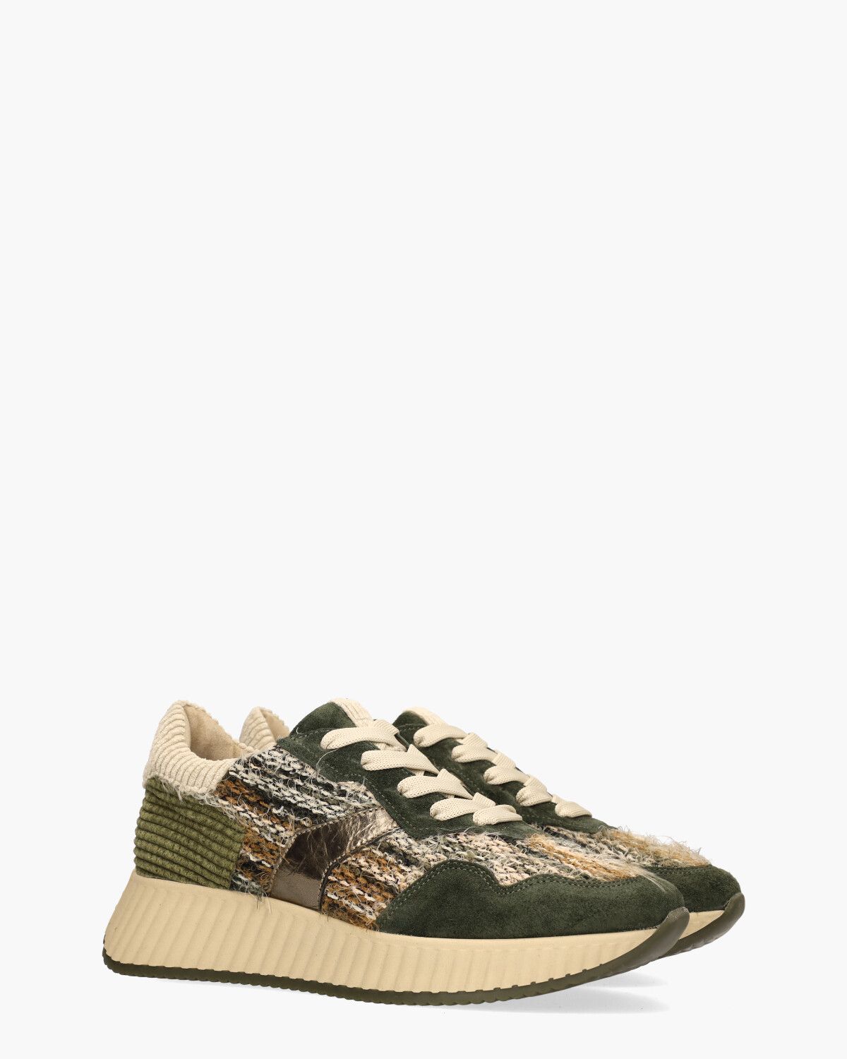 Alana Groen/Multi Damessneakers