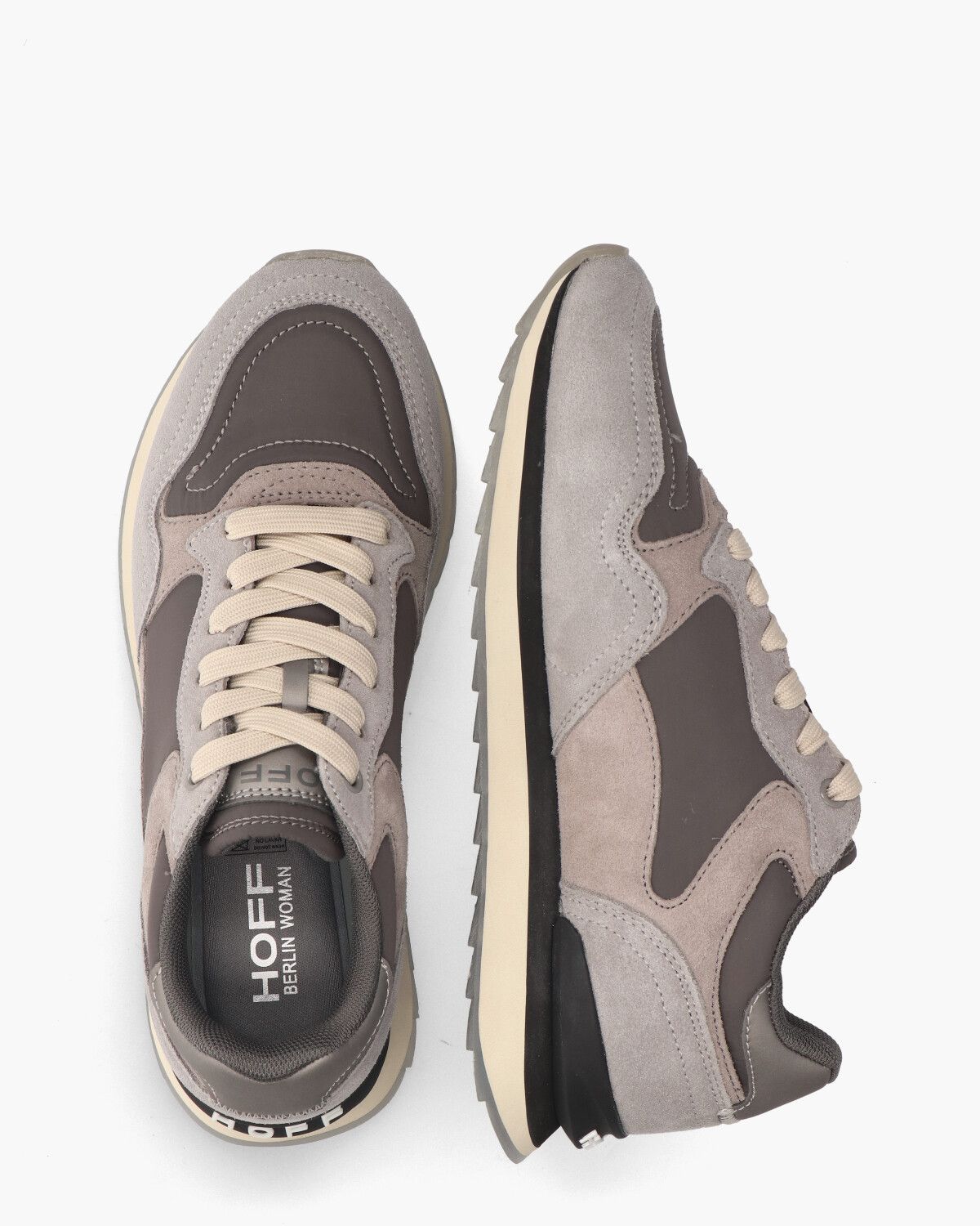 Berlin Grijs Damessneakers