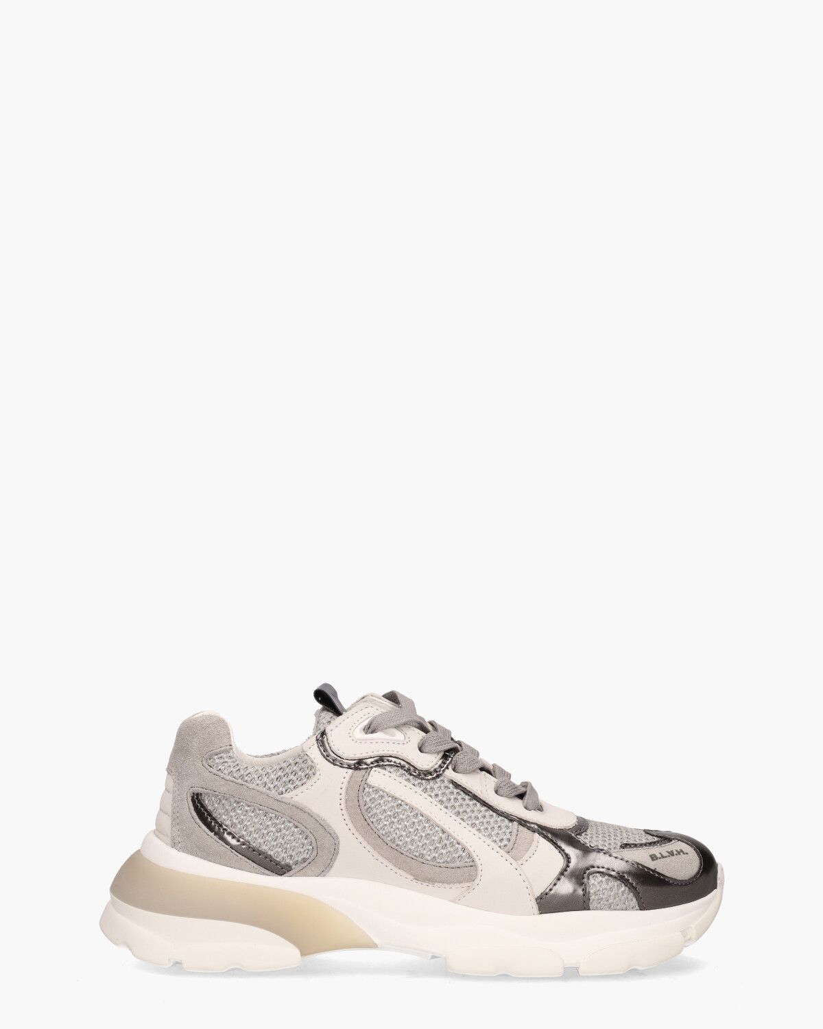 Muriel Wit/Grijs Damessneakers
