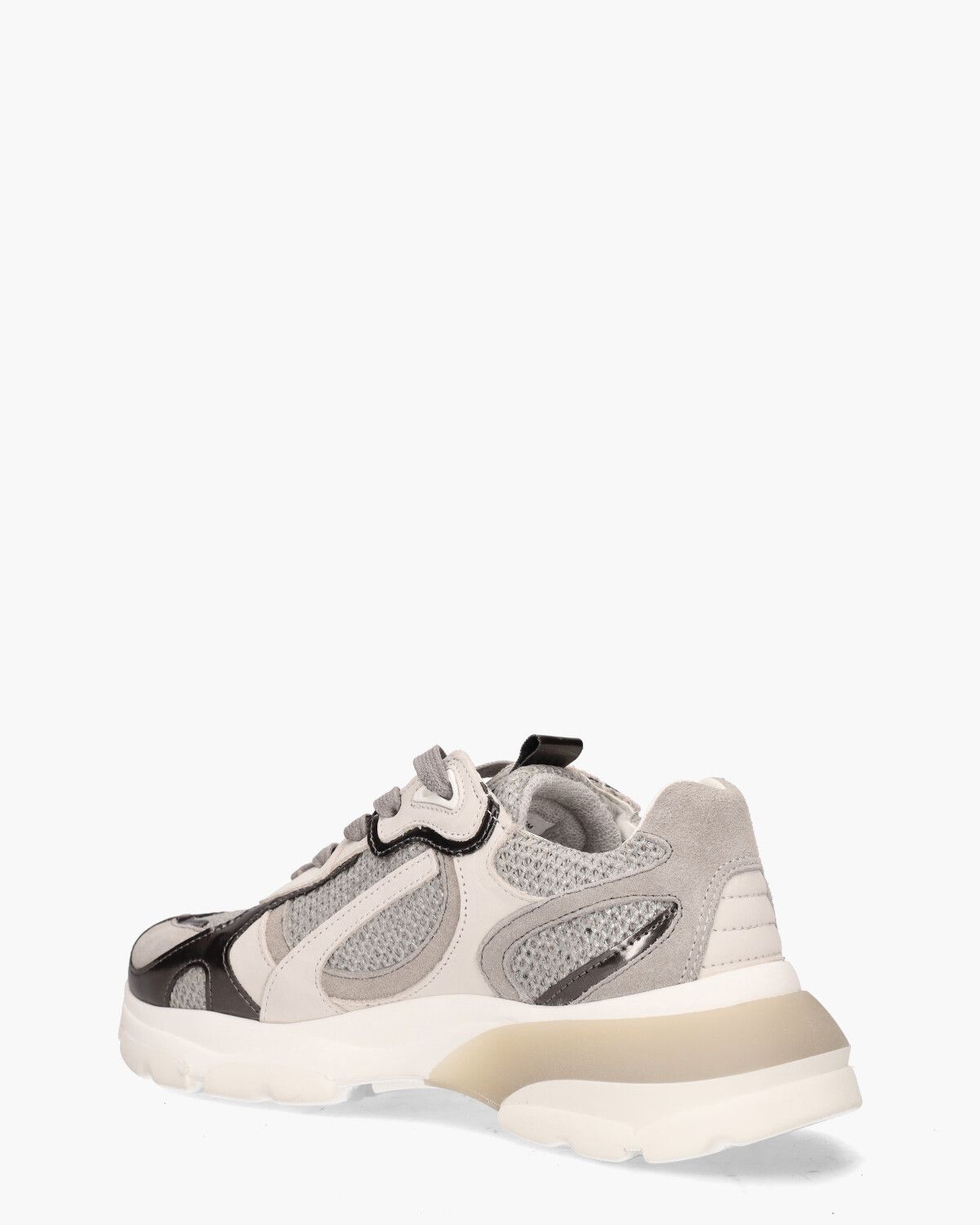 Muriel Wit/Grijs Damessneakers