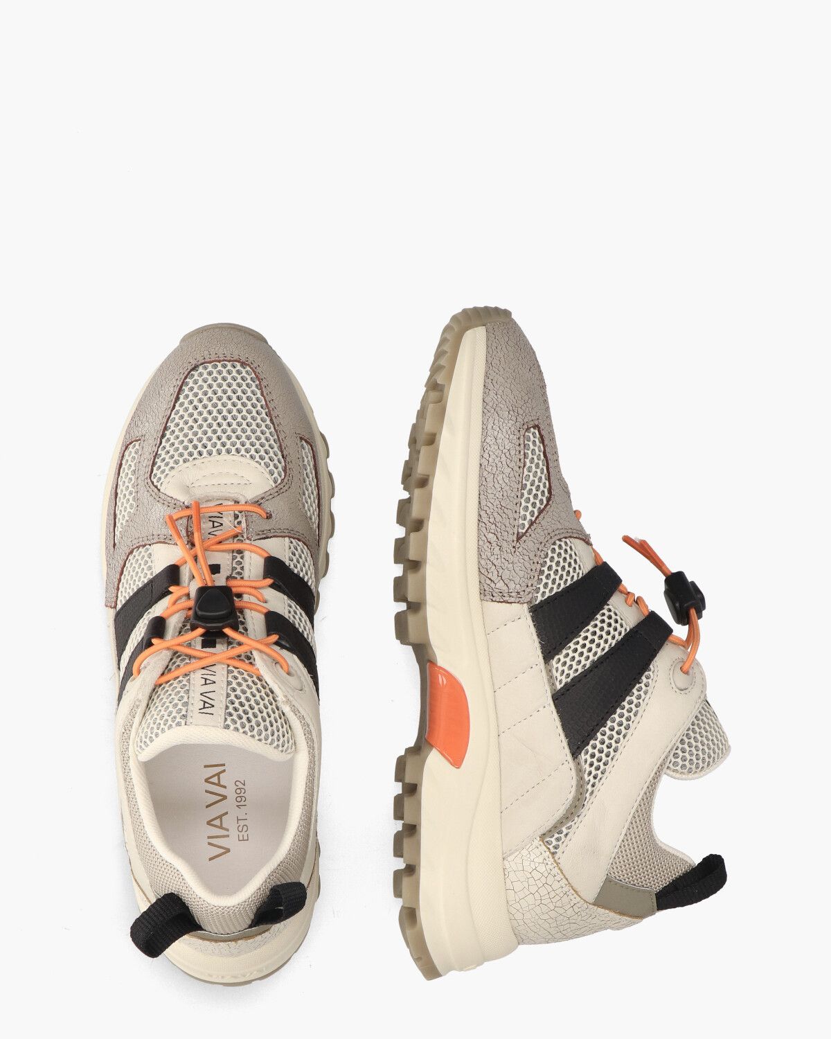 Danae Colby Ecru/Beige Damessneakers