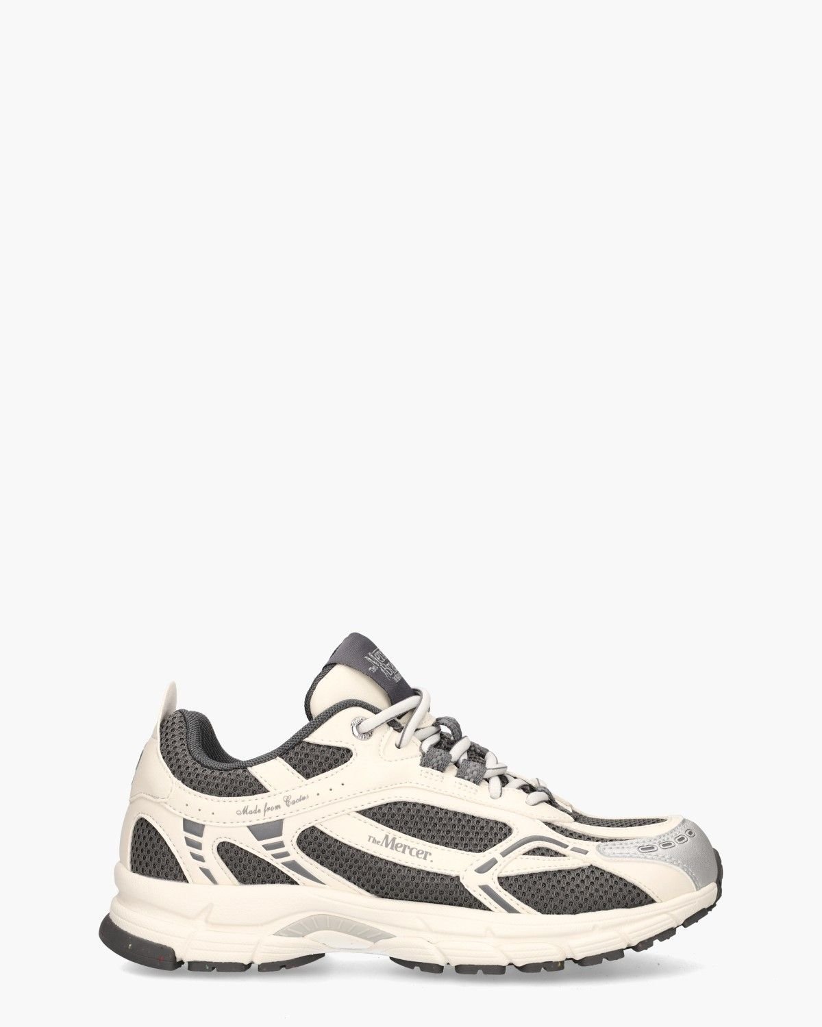 The Re-Run Cactus Grijs/Beige Damessneakers