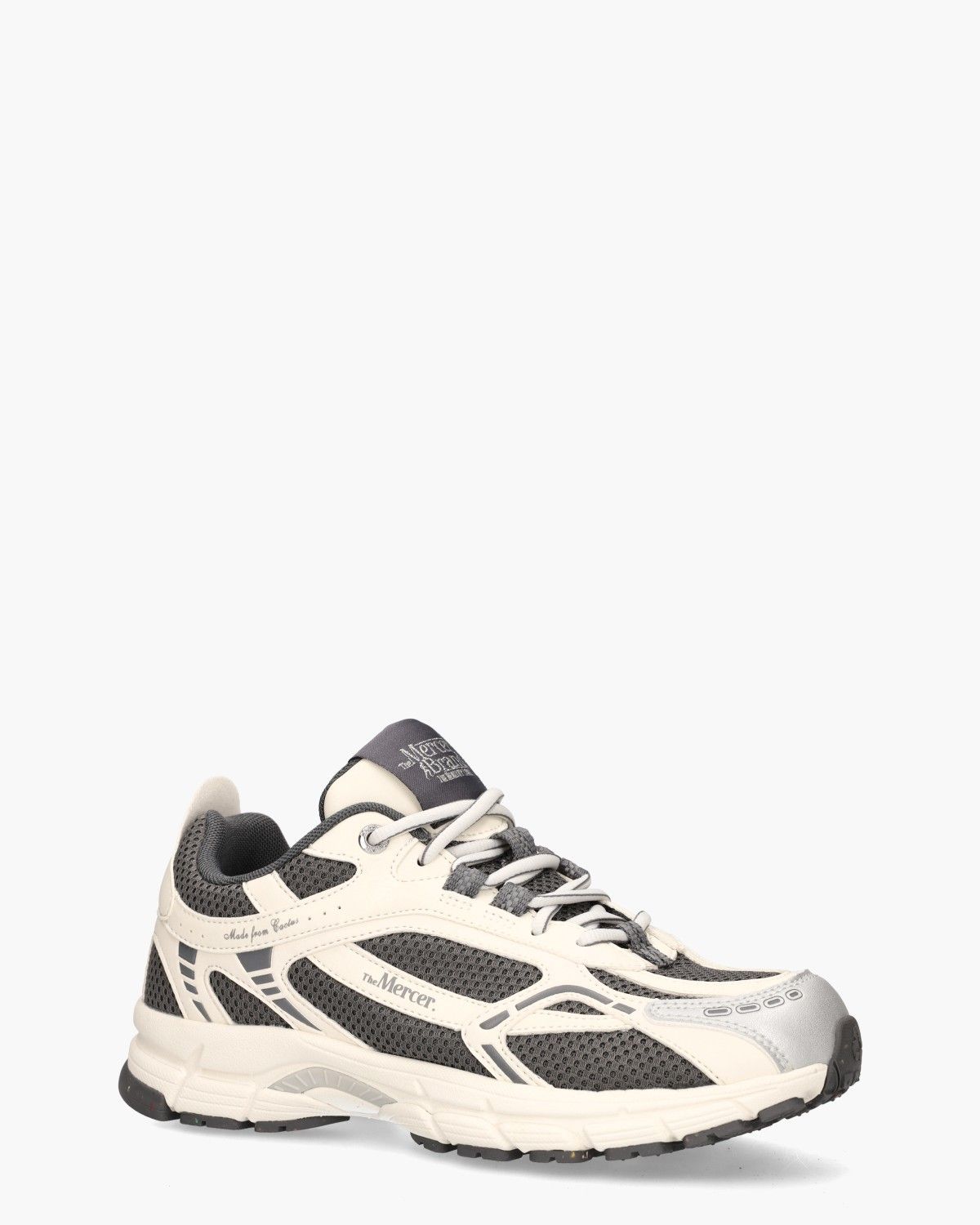 The Re-Run Cactus Grijs/Beige Damessneakers