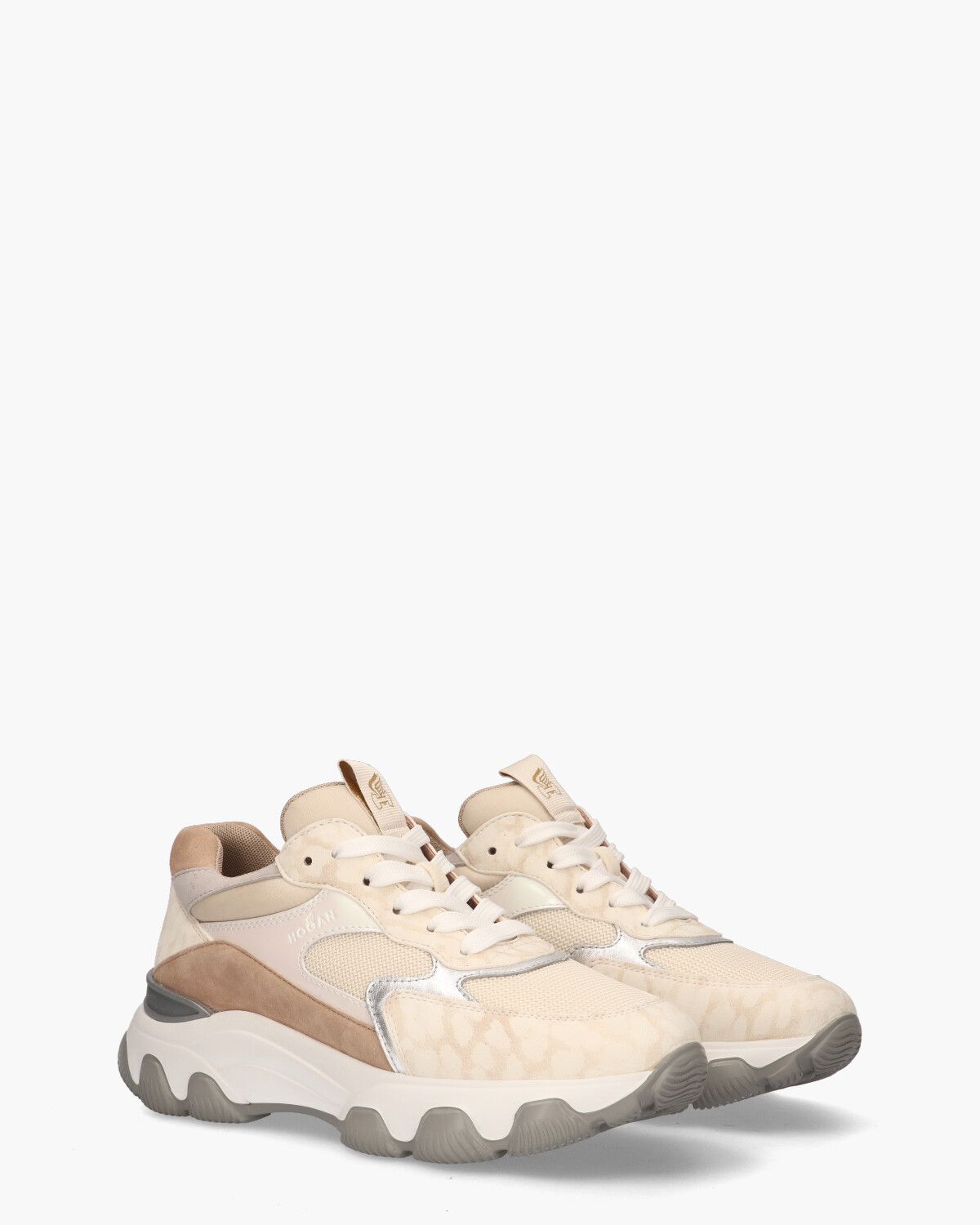 Hyperactive Beige Damessneakers