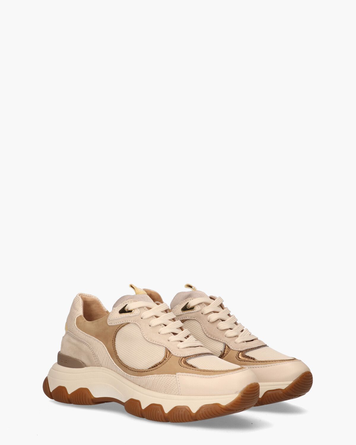 Coco Tye Beige/Multicolor Damessneakers