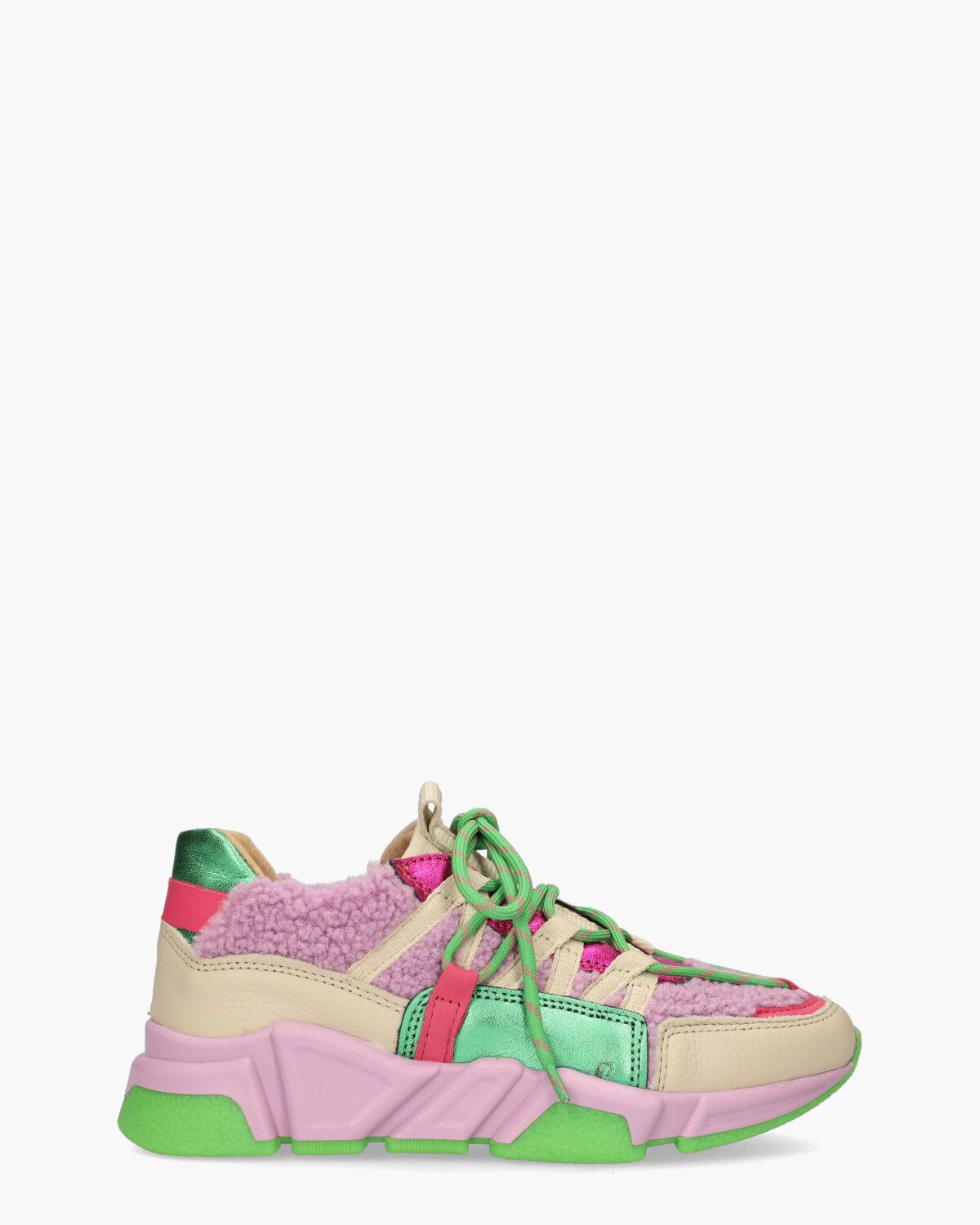 Los Angeles Teddy Multicolor Damessneakers