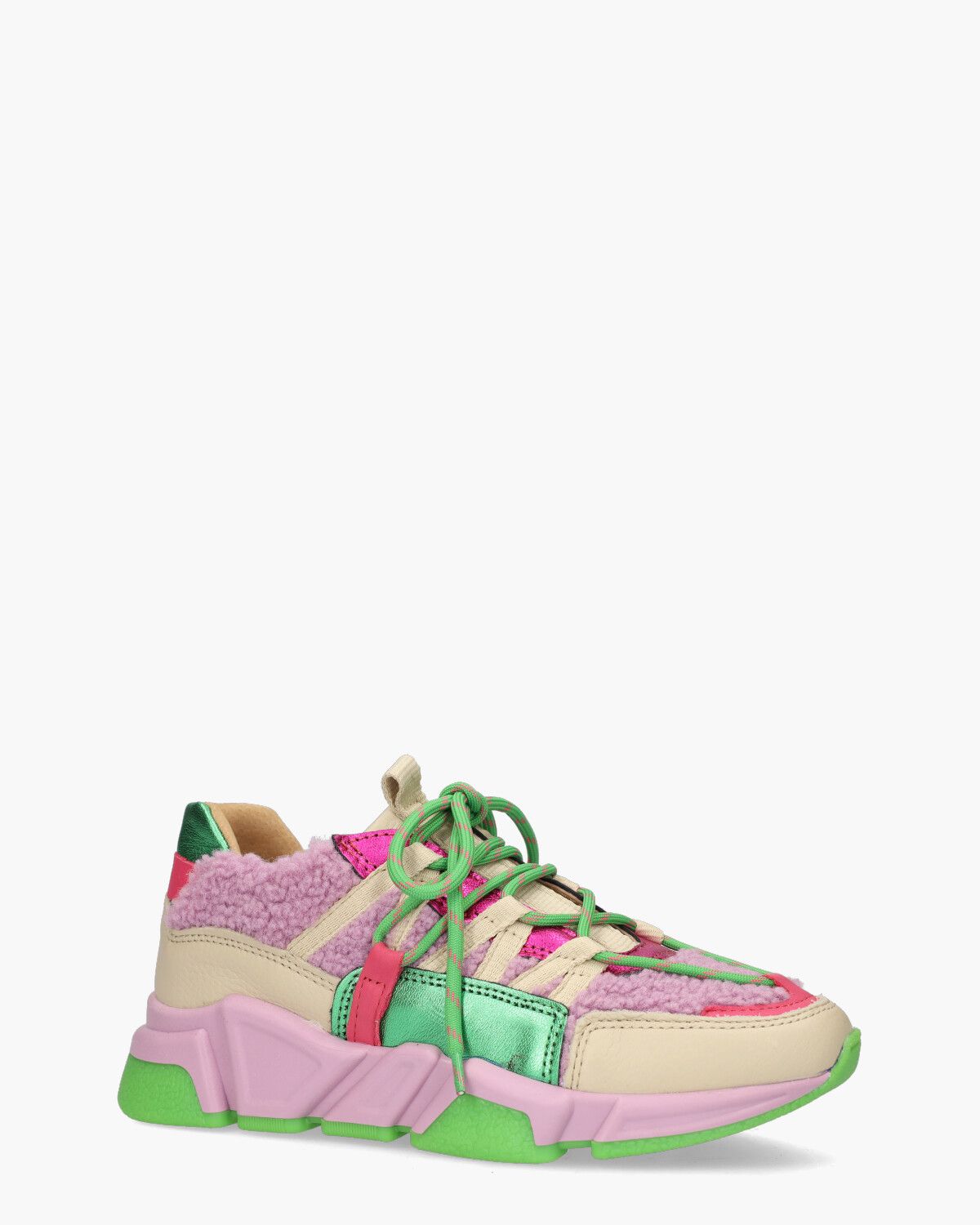 Los Angeles Teddy Multicolor Damessneakers