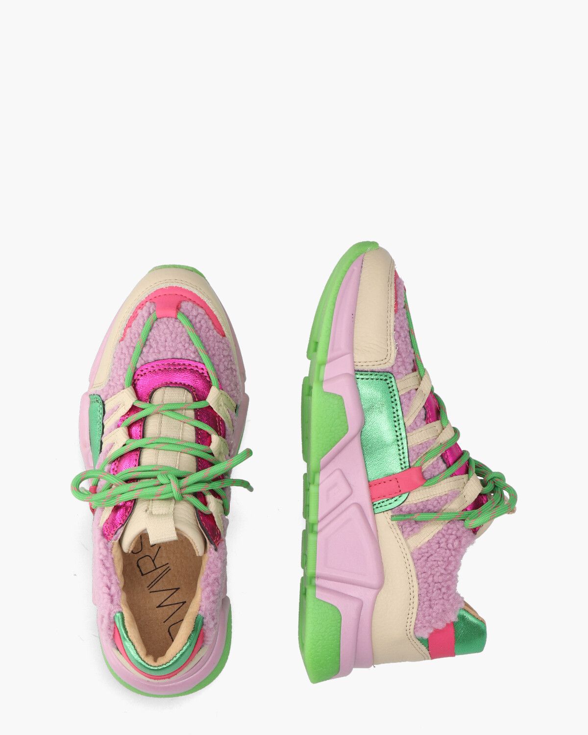 Los Angeles Teddy Multicolor Damessneakers