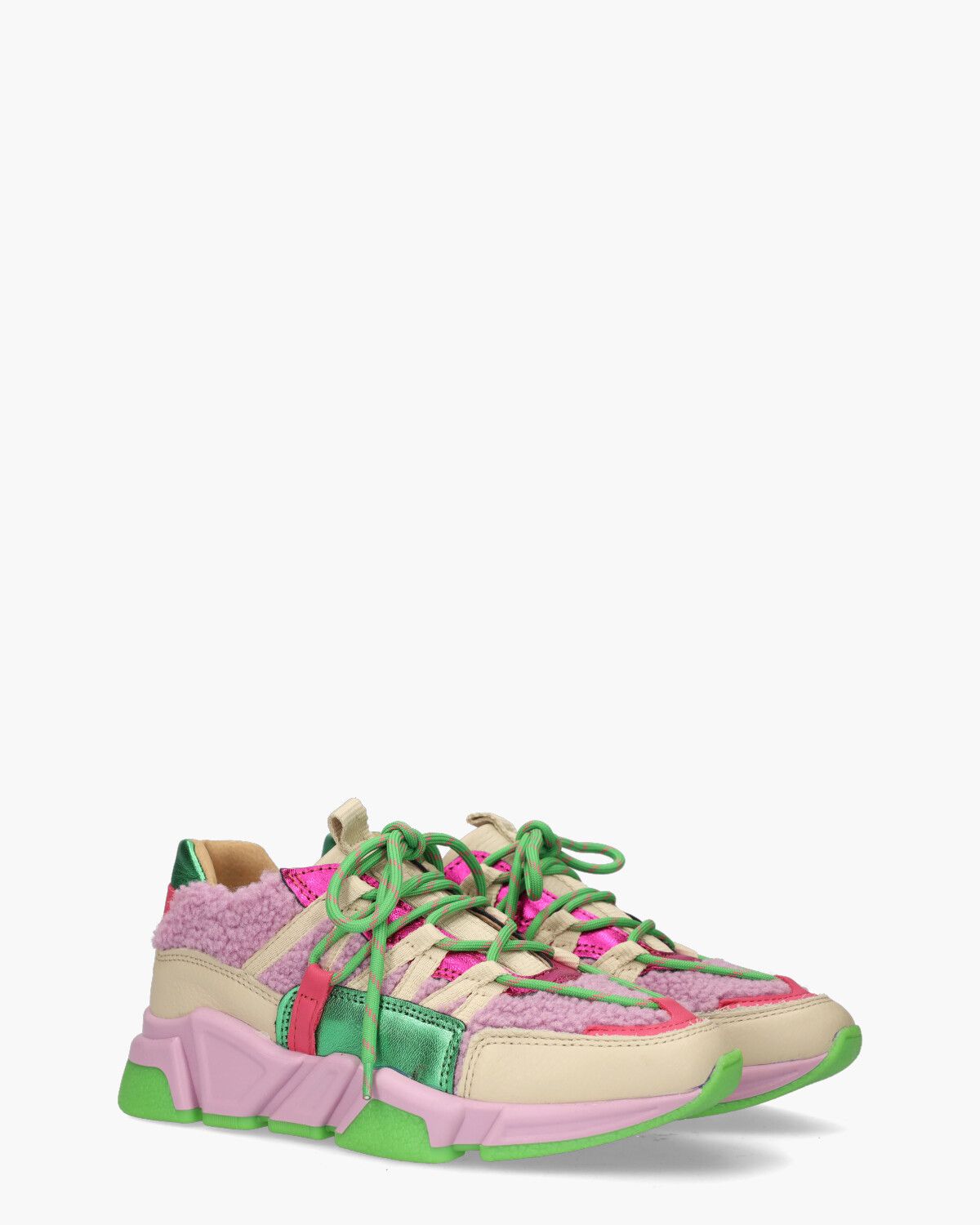 Los Angeles Teddy Multicolor Damessneakers
