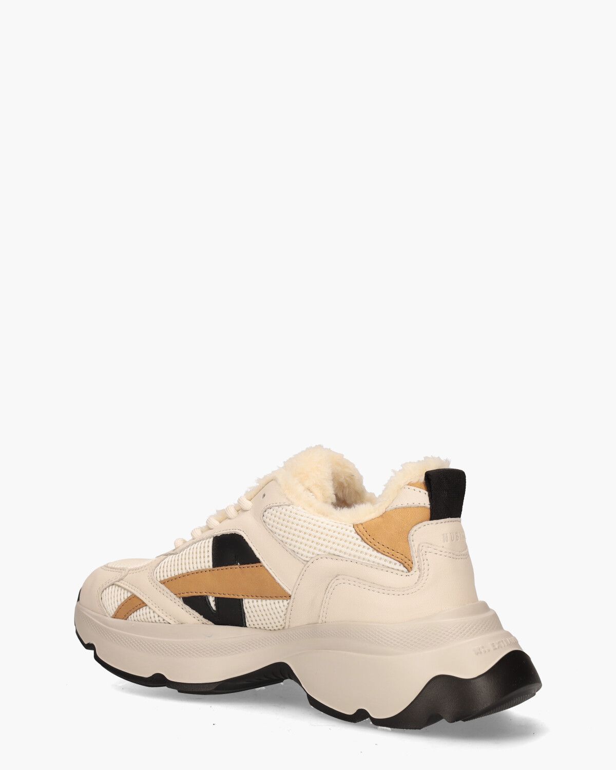 Ross Nomad Fur Ecru/Multicolor Damessneakers