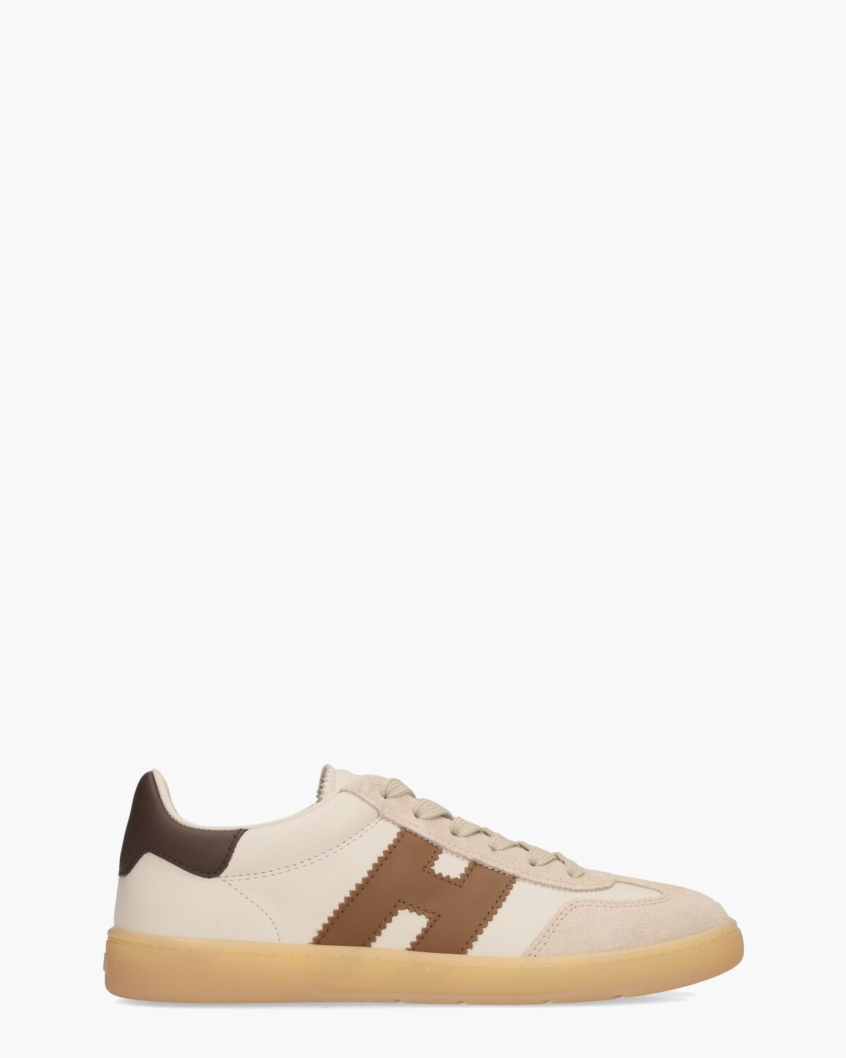 Cool Off-White/Bruin Damessneakers