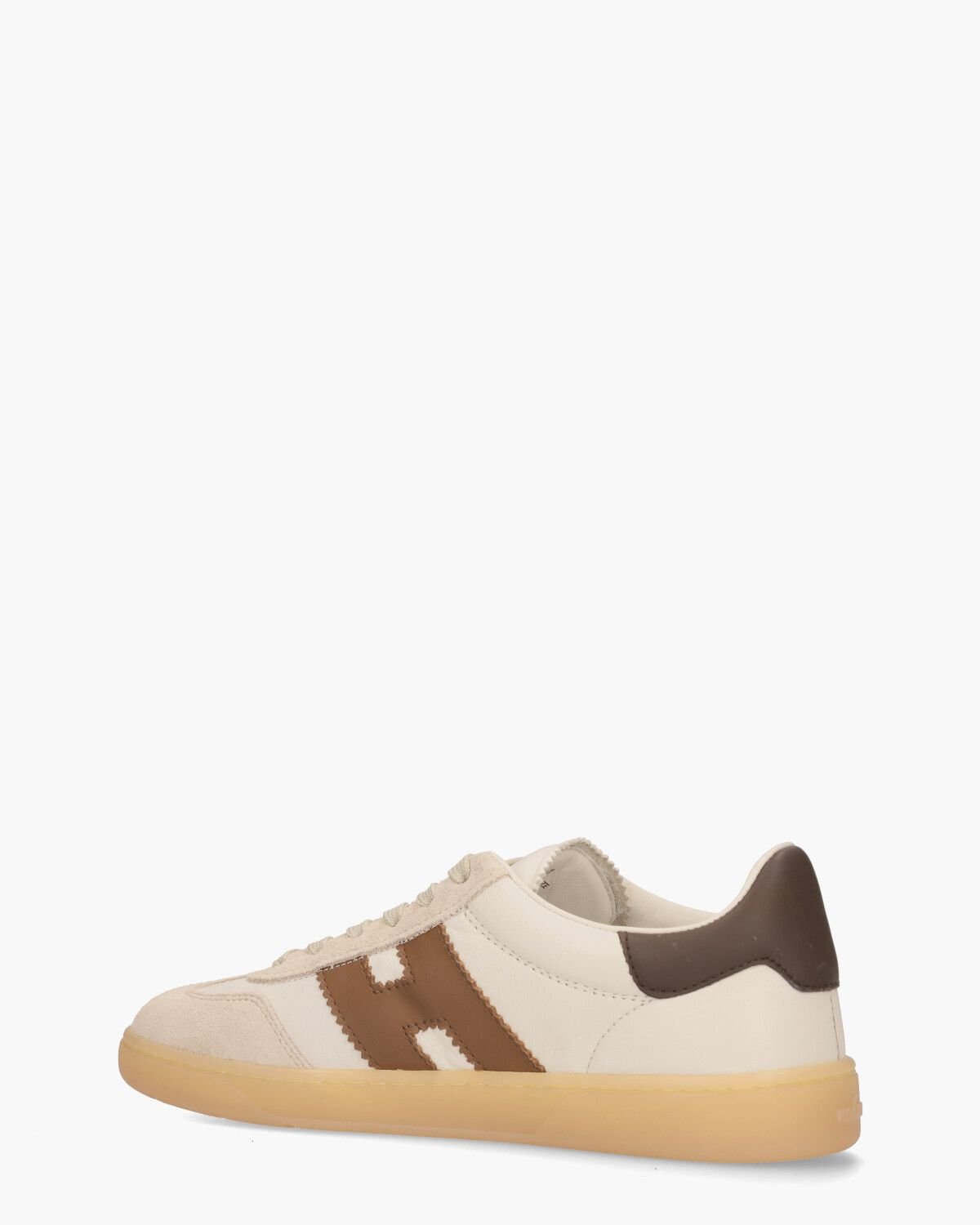 Cool Off-White/Bruin Damessneakers