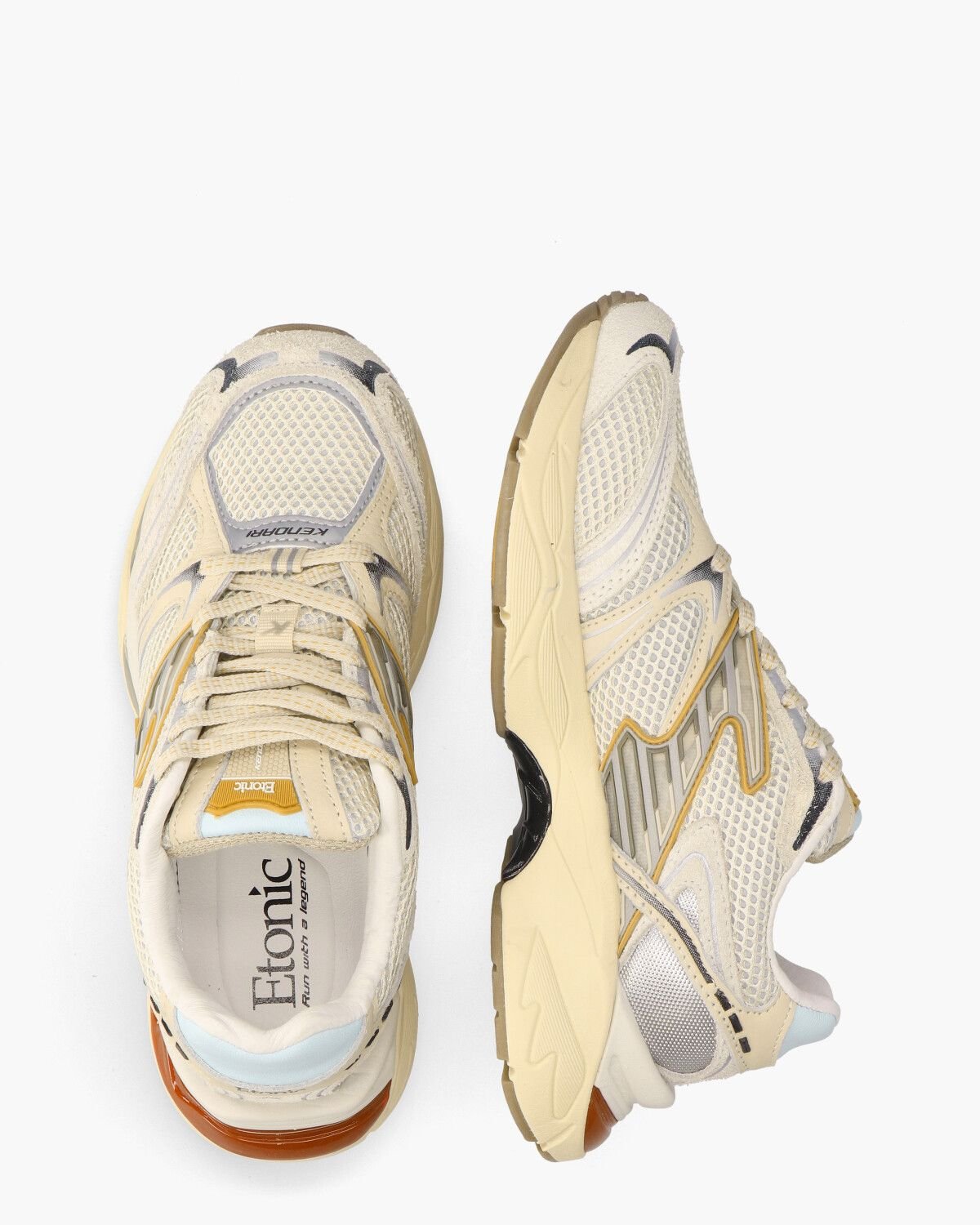 Kendari Jupiter Ecru Damessneakers