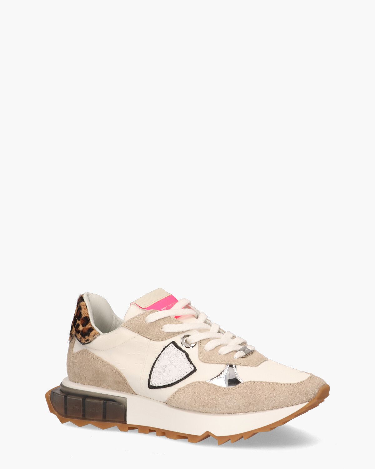 La Rue Mondial Off-White/Multicolor Damessneakers