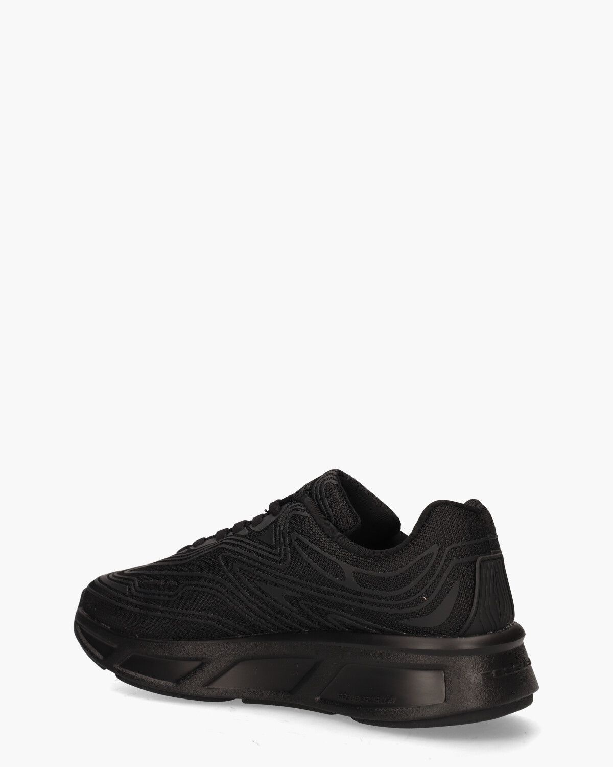 Run #01 Zwart Damessneakers