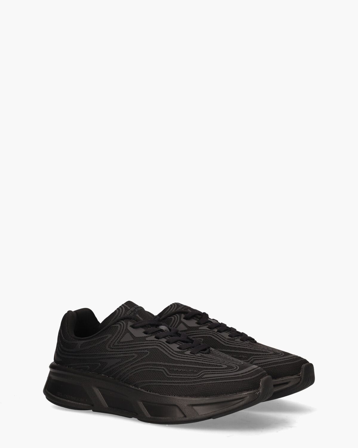 Run #01 Zwart Damessneakers