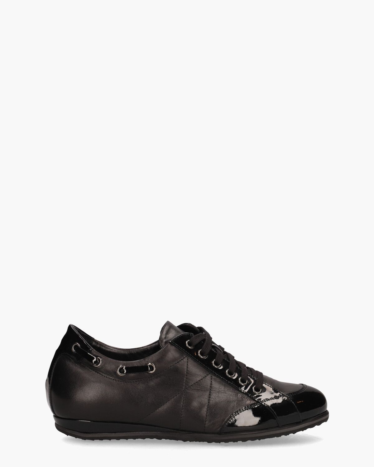19E102 Zwart Damessneakers