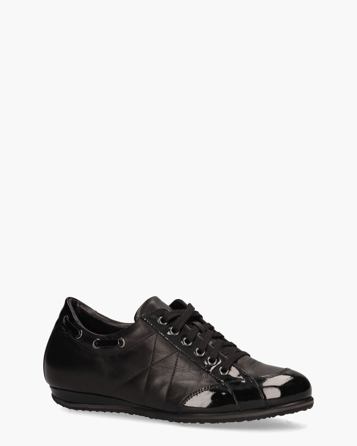 19E102 Zwart Damessneakers