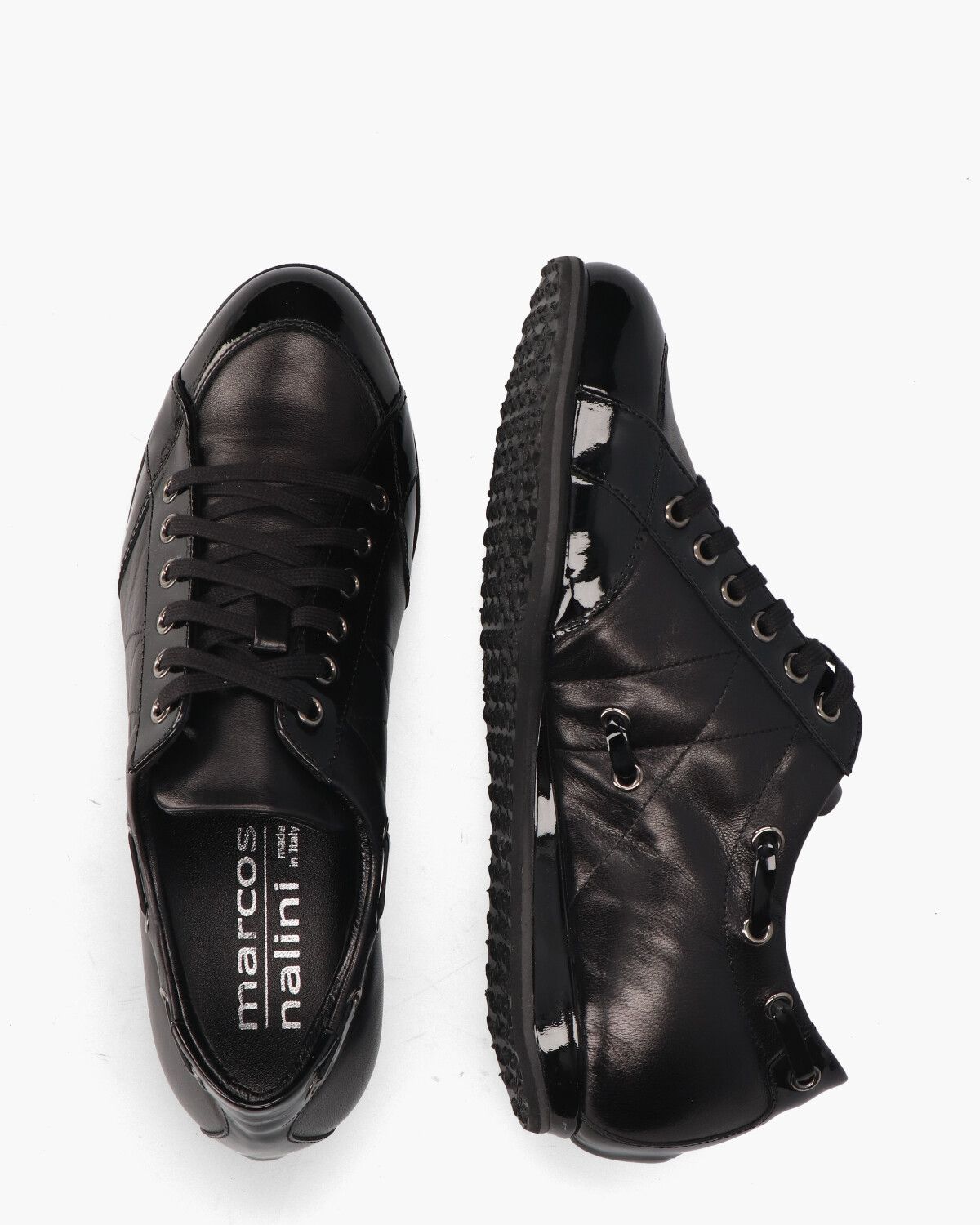 19E102 Zwart Damessneakers