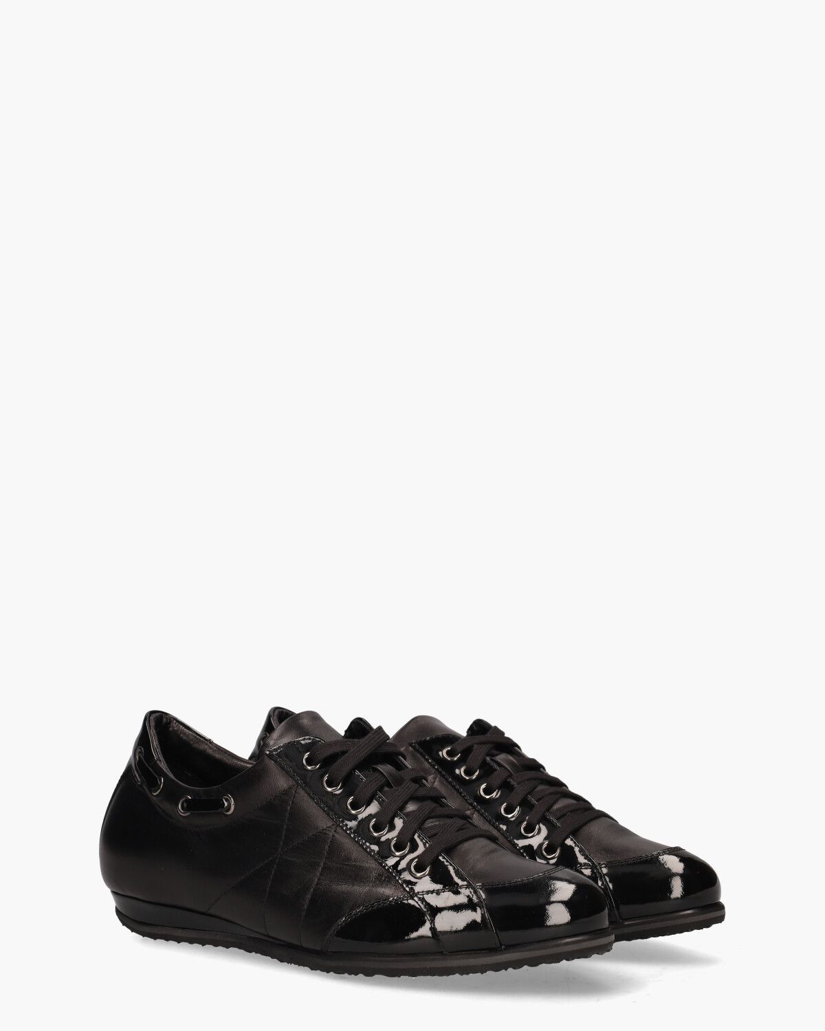19E102 Zwart Damessneakers