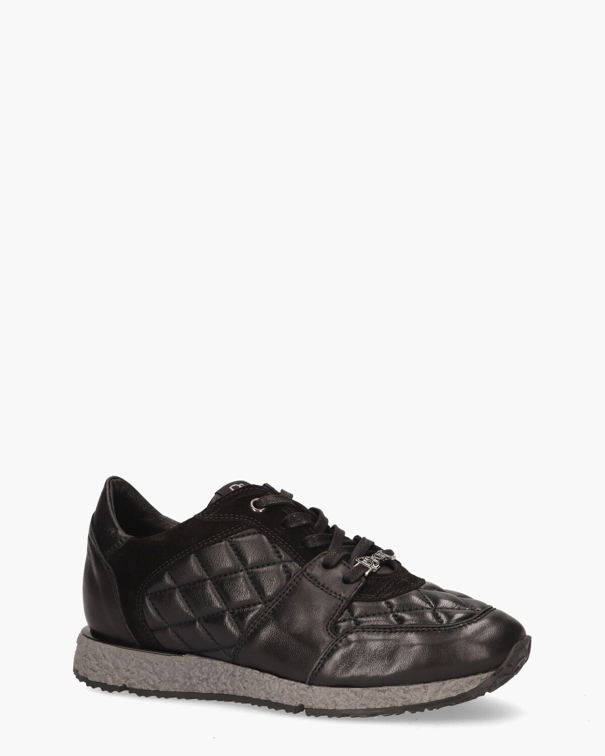 6028-01 Zwart Damessneakers