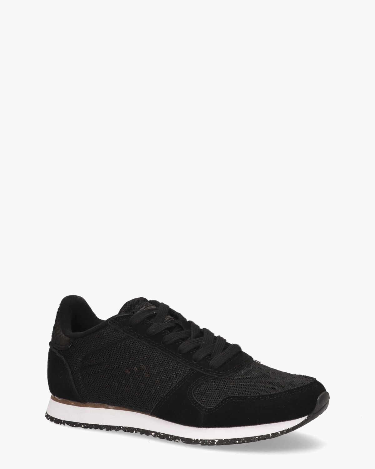 Ydun Suede Mesh WL030 Zwart Damessneakers