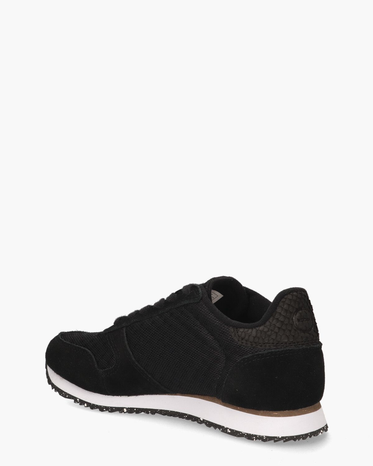 Ydun Suede Mesh WL030 Zwart Damessneakers