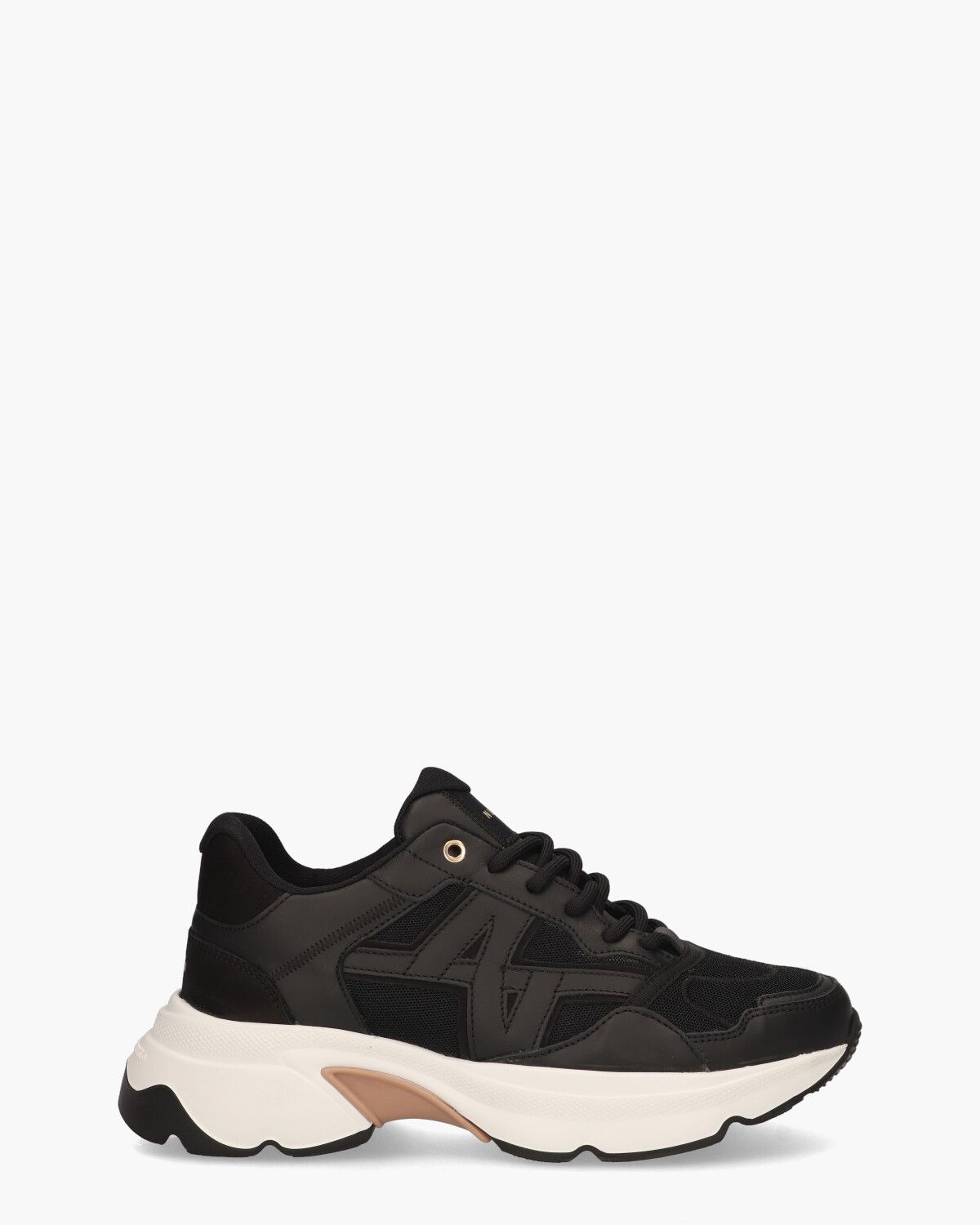 Ross Trek Edge Zwart Damessneakers