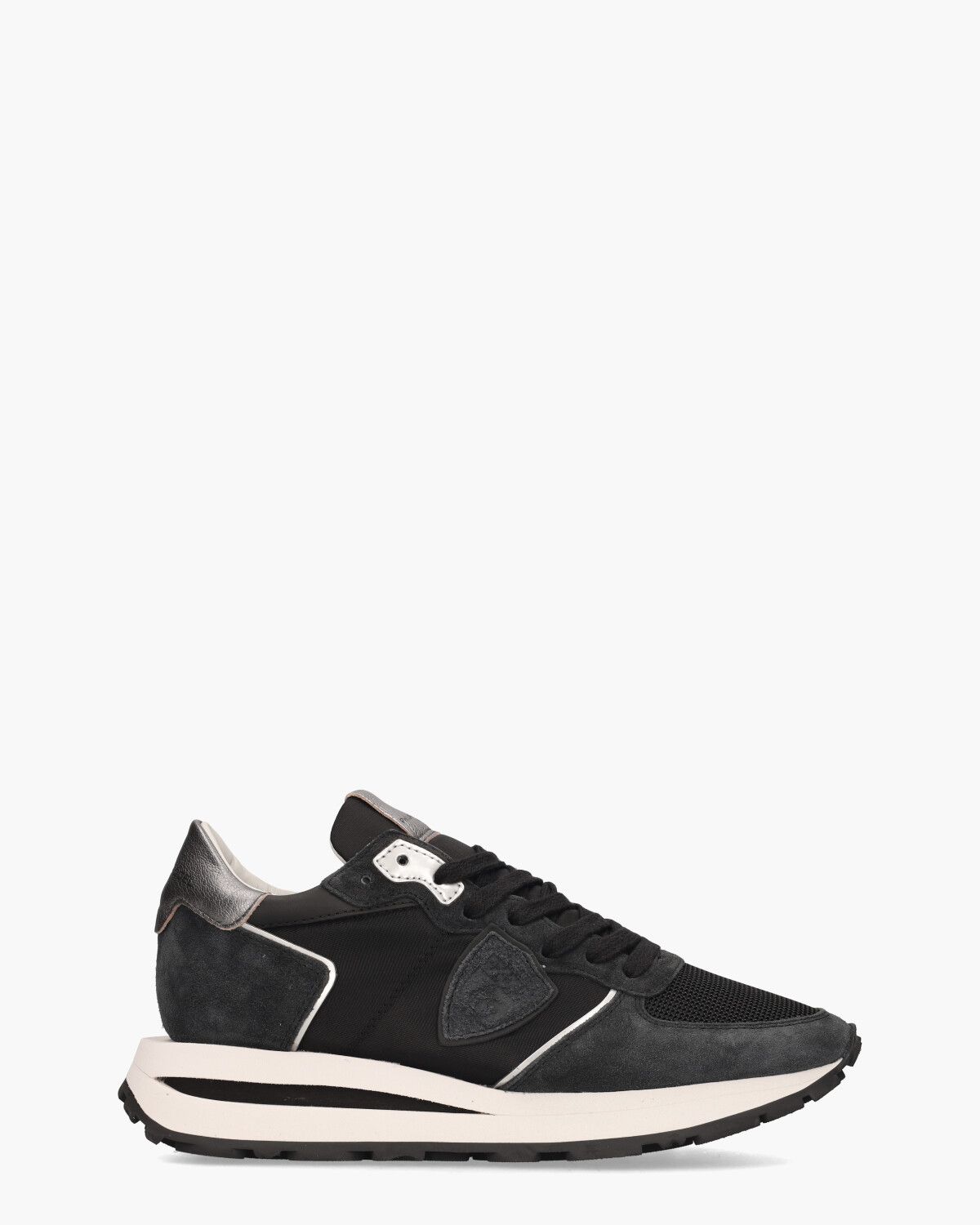 Tropez Haute Zwart Damessneakers