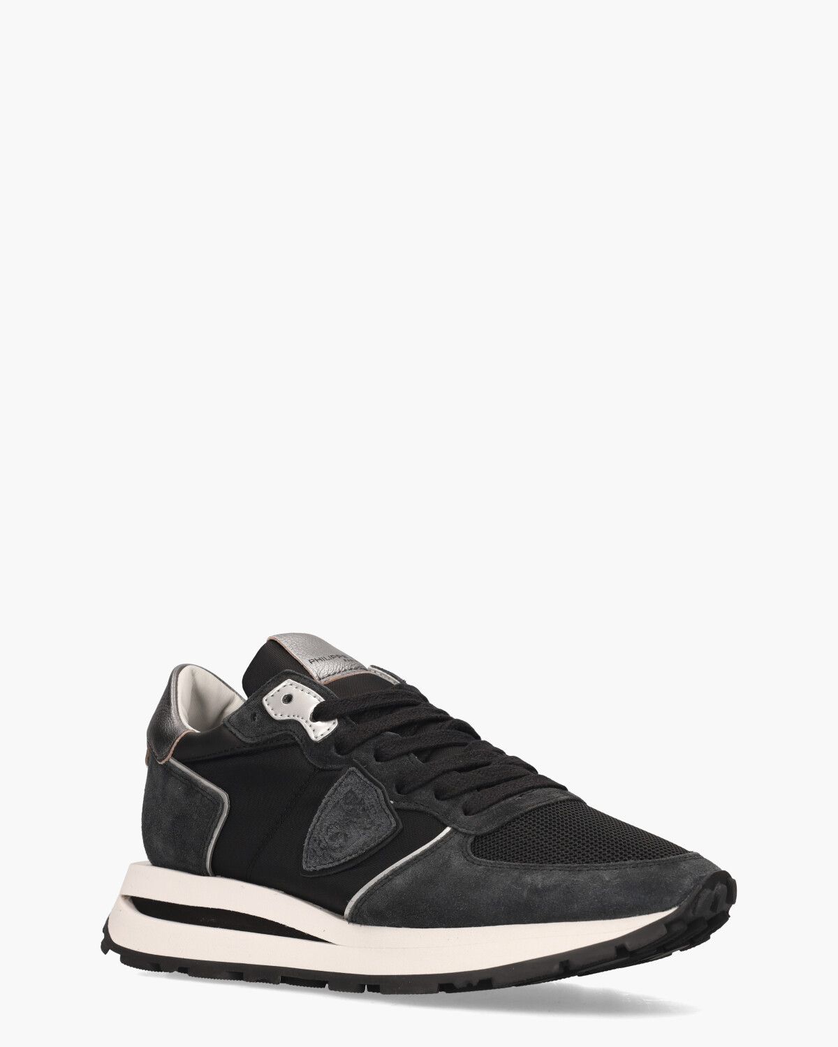 Tropez Haute Zwart Damessneakers