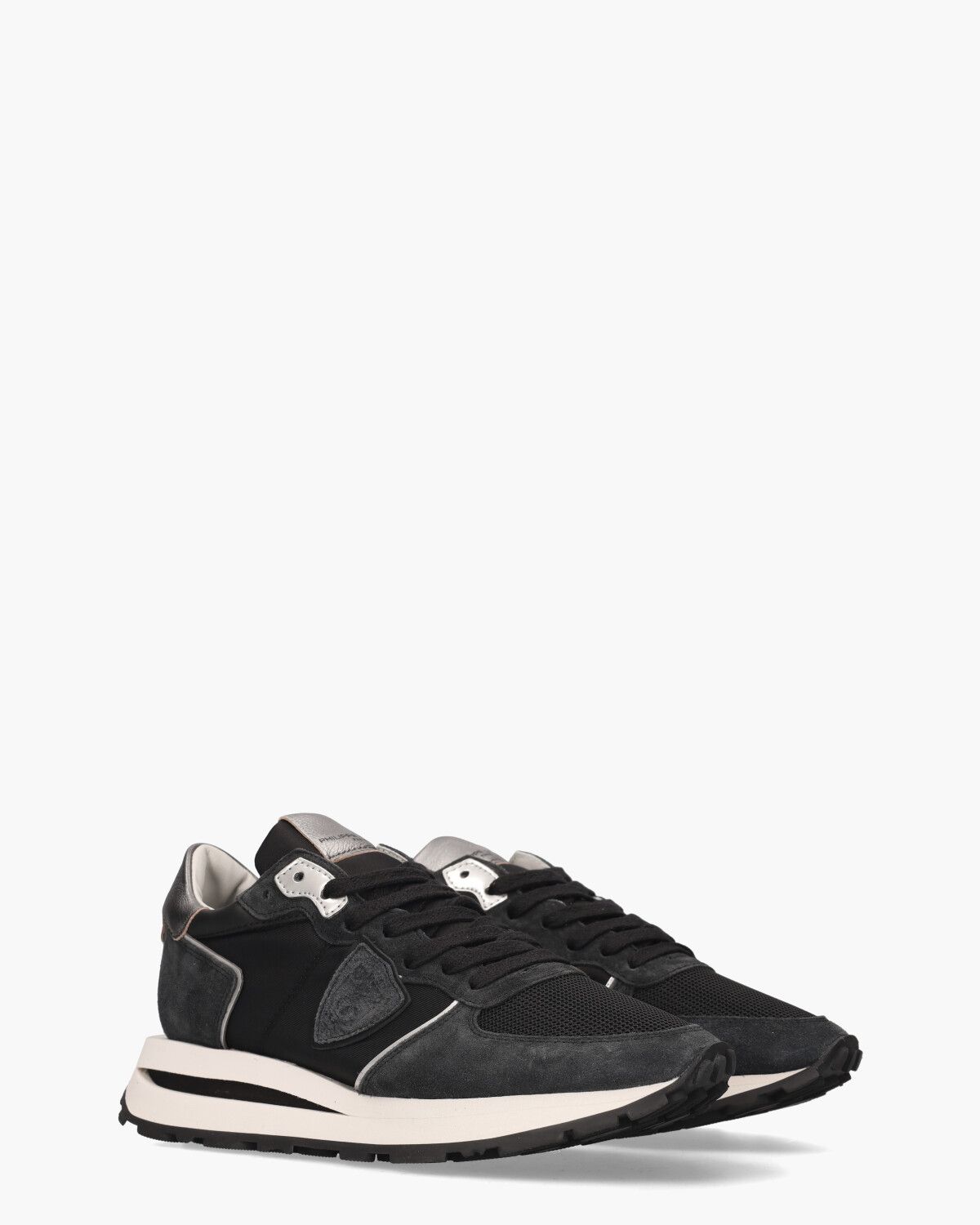 Tropez Haute Zwart Damessneakers