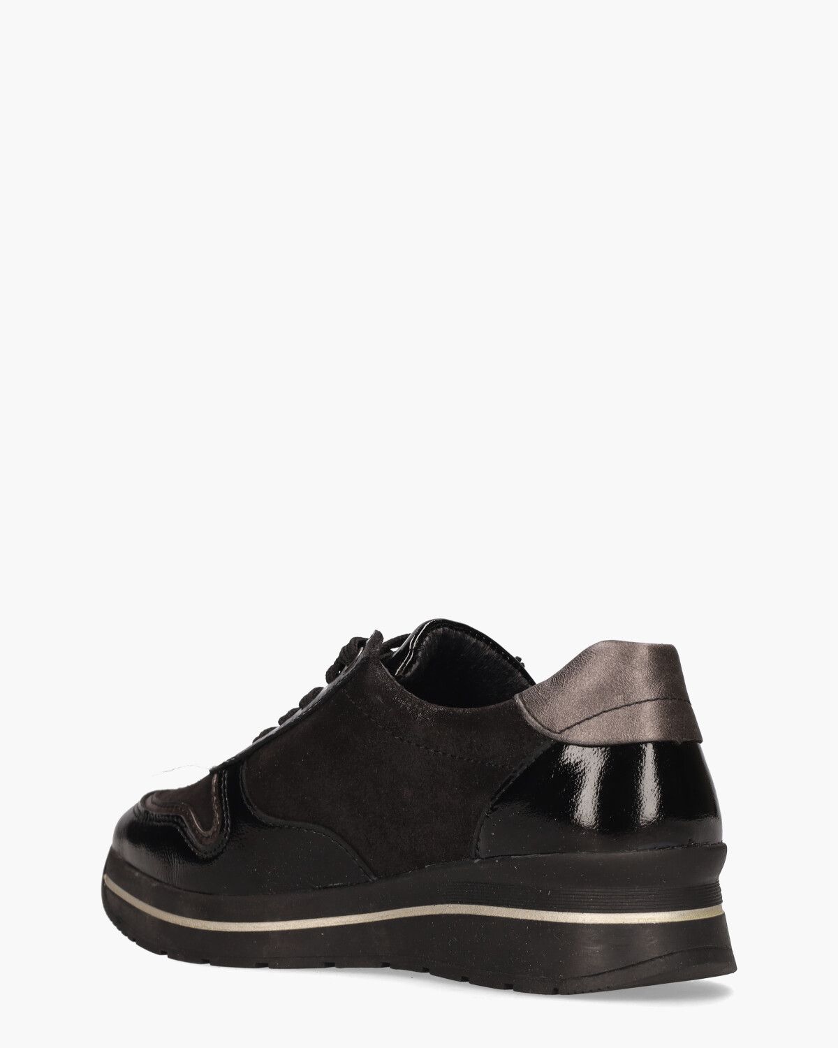 Vaya Zwart Damessneakers
