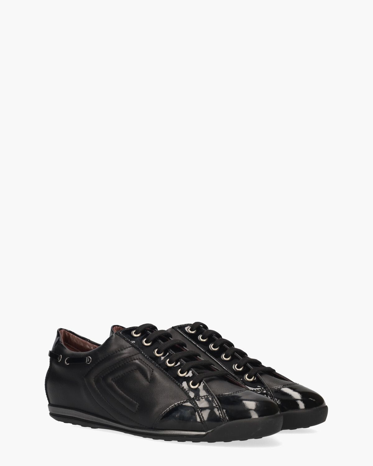 L902024 Zwart Damessneakers