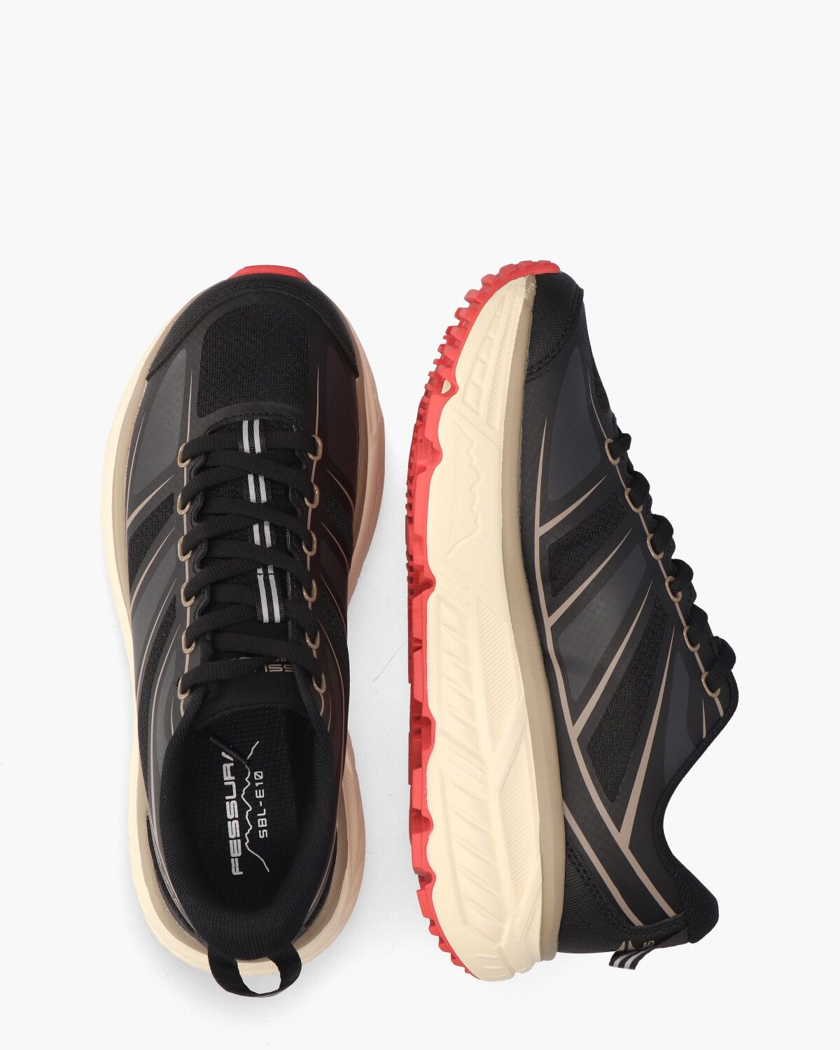 Trail SBL E-10 Zwart Damessneakers
